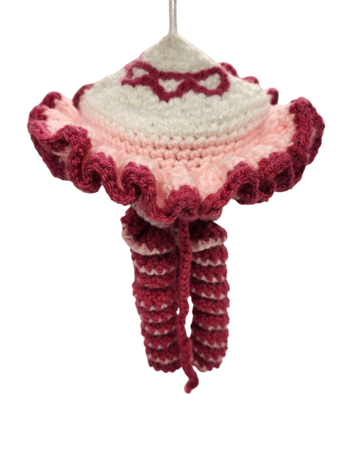 Decorative Hanging Crochet Jellyfish