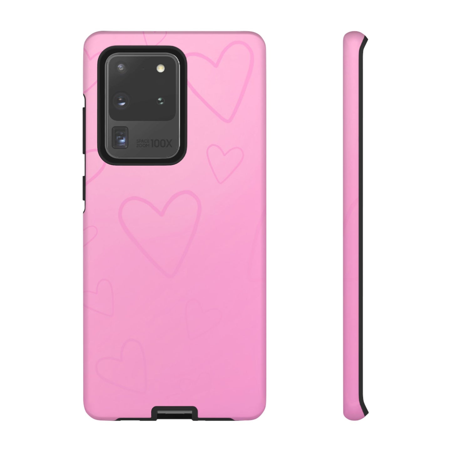 Hearts Pink Tough Cases