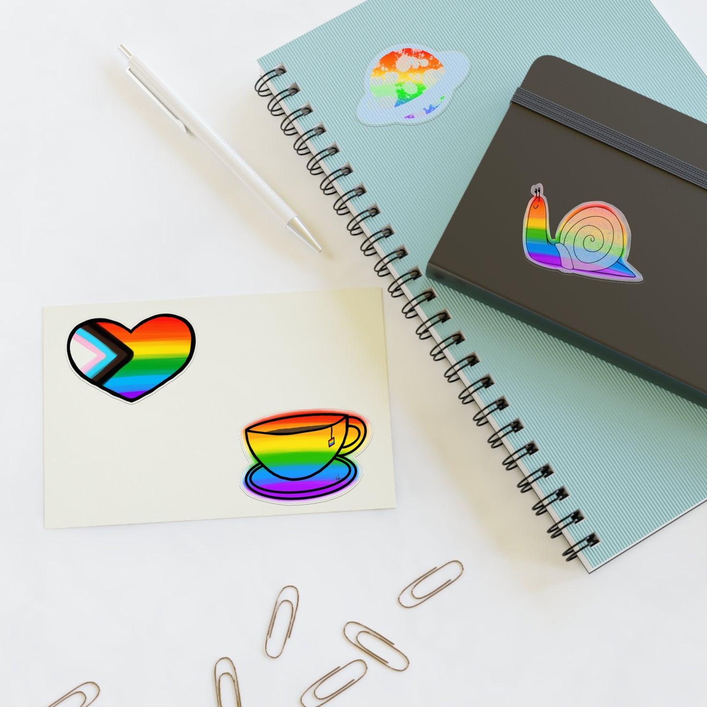 Gay Pride Sticker Sheets