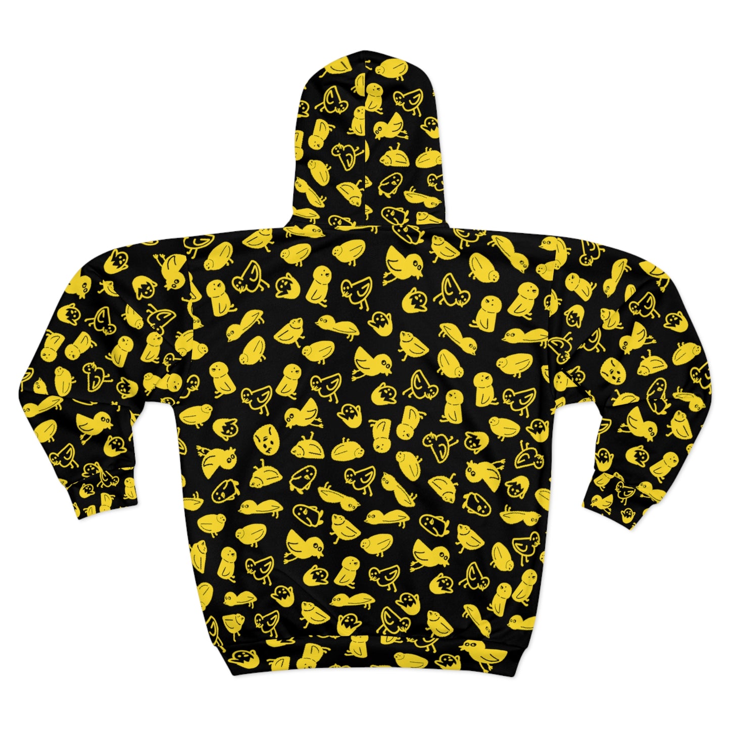 Silly Birds Unisex Zip Hoodie