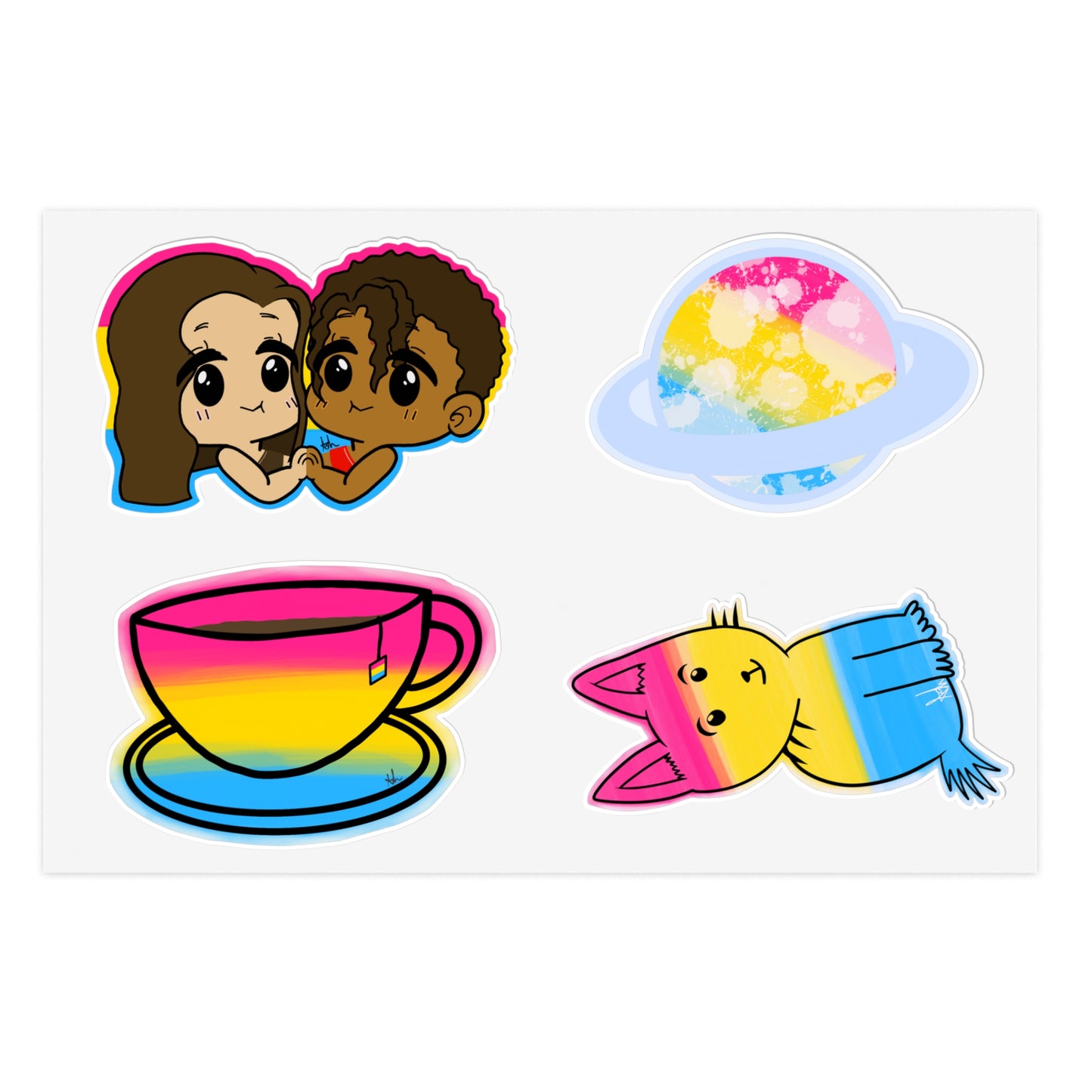 Pansexual Sticker Sheets