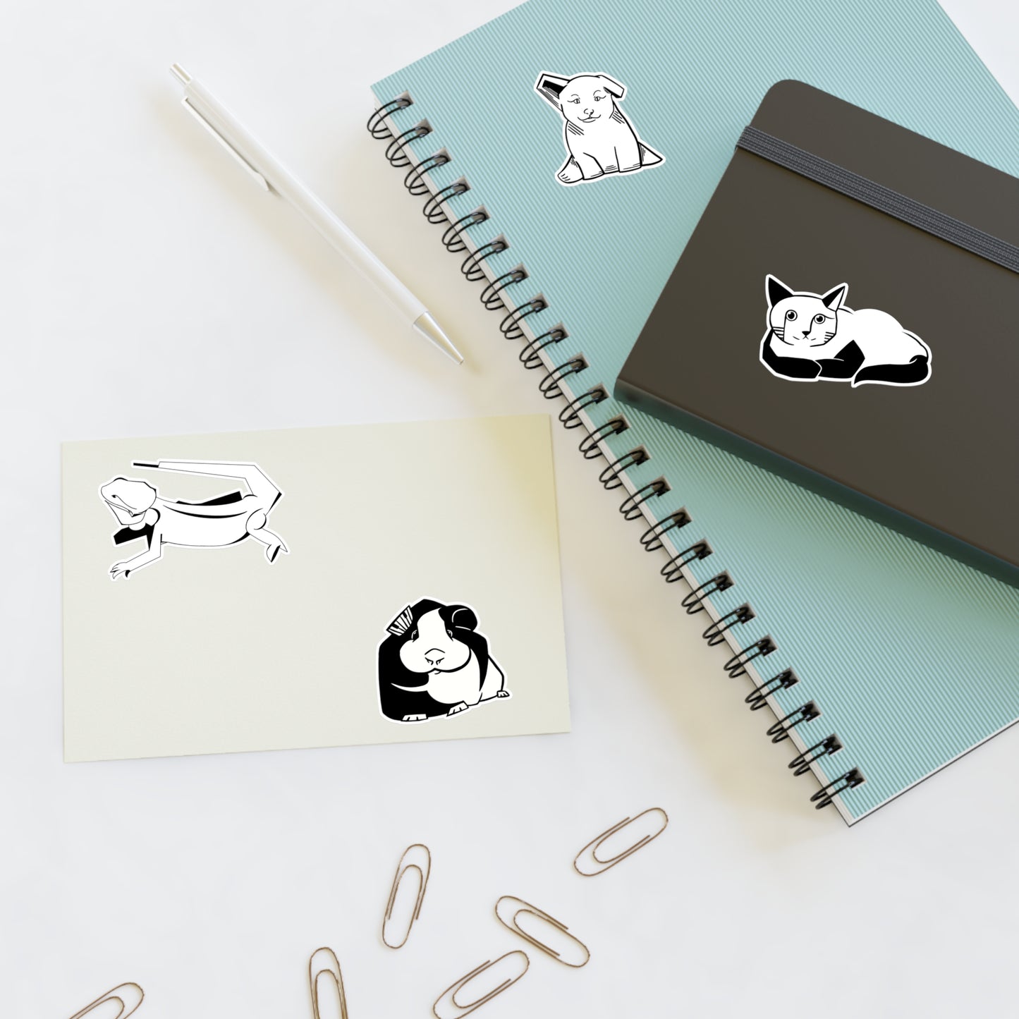 Abstract Pet Sticker Sheets