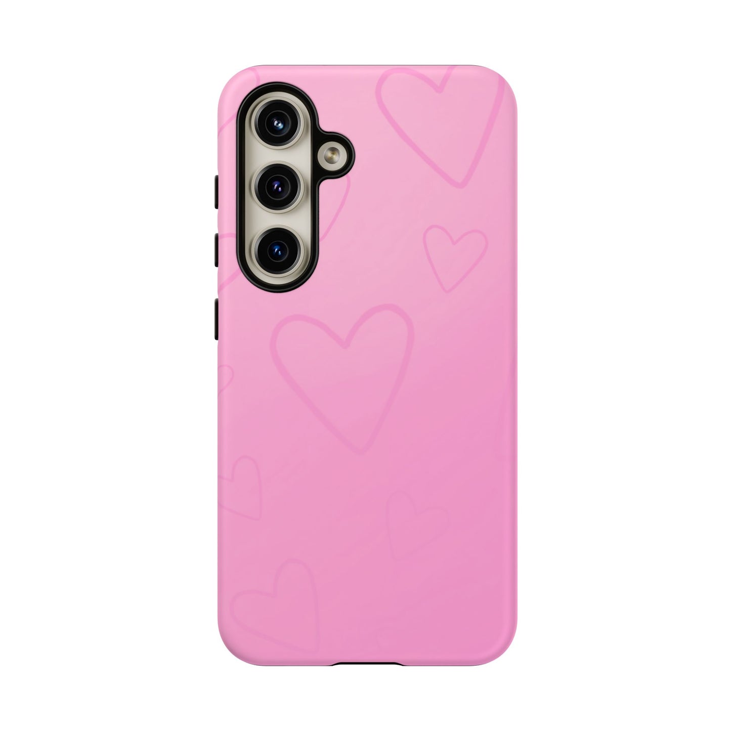 Hearts Pink Tough Cases