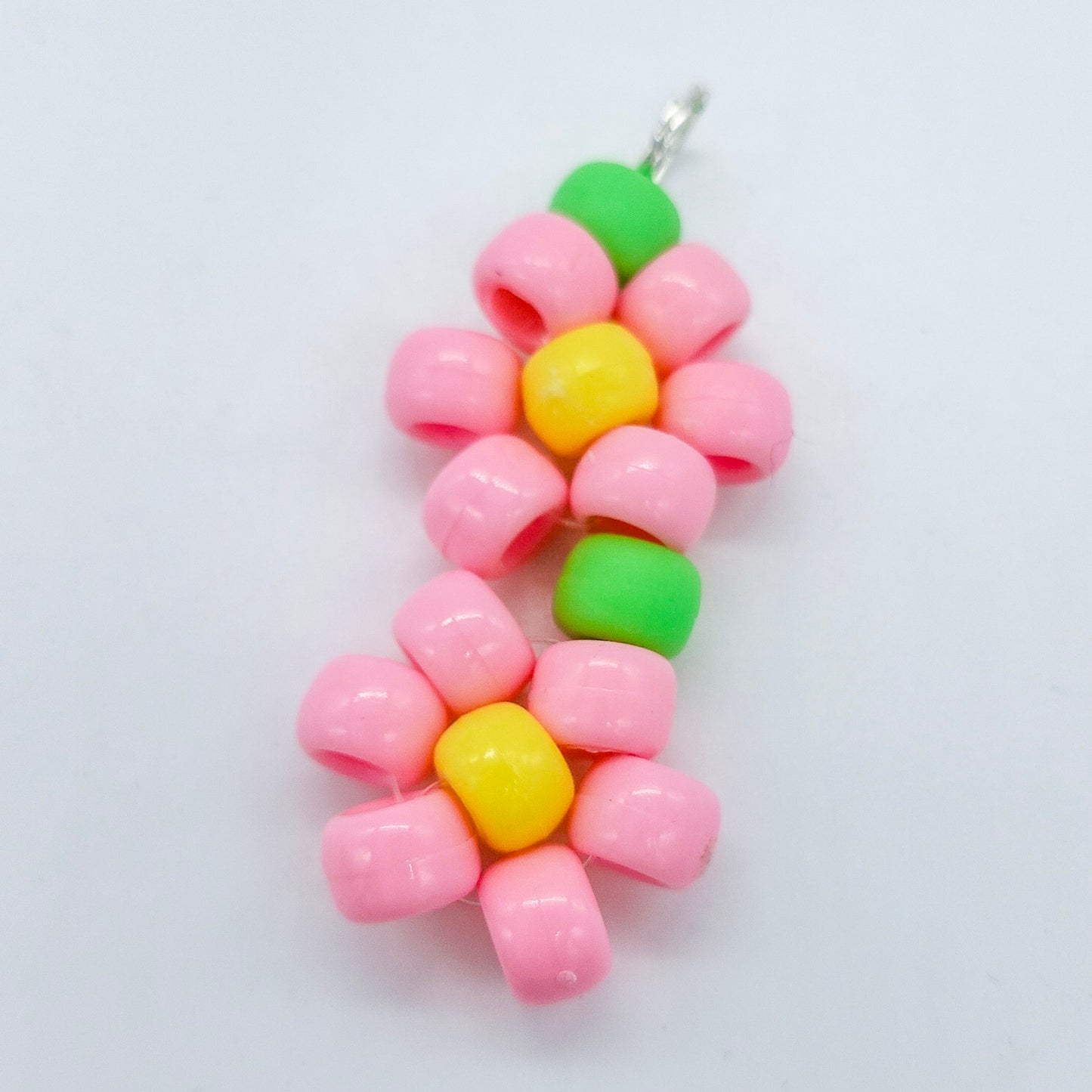 Beaded Flower Keychains