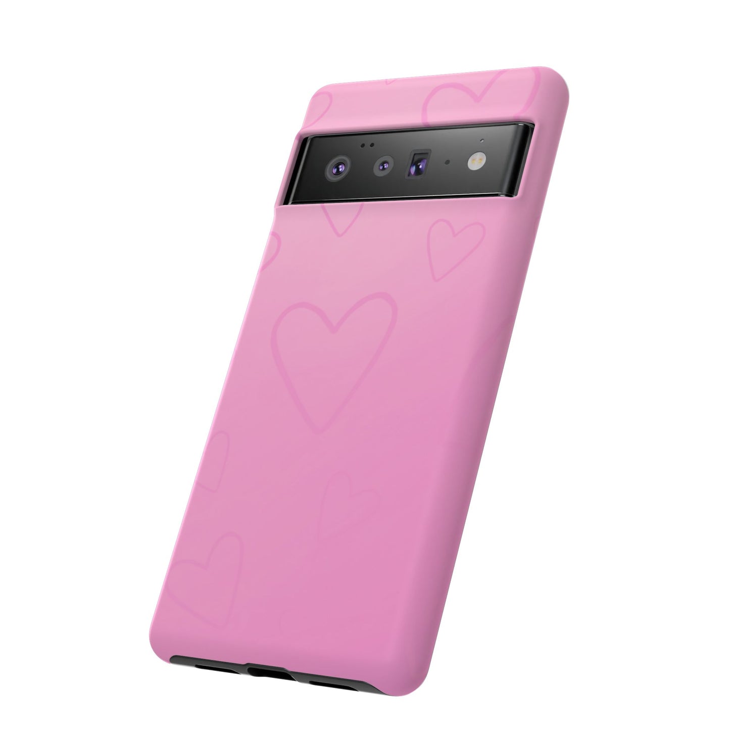 Hearts Pink Tough Cases