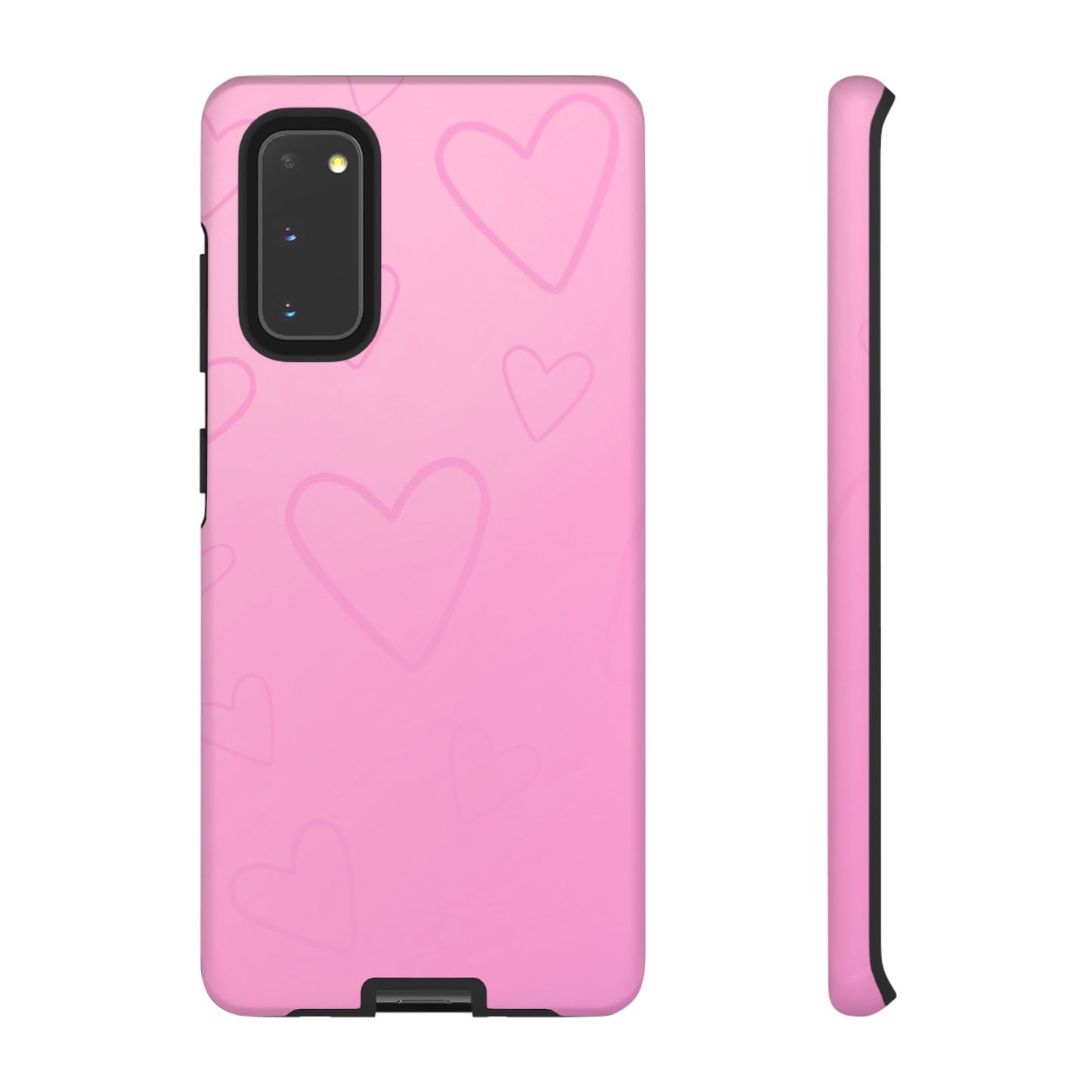 Hearts Pink Tough Cases