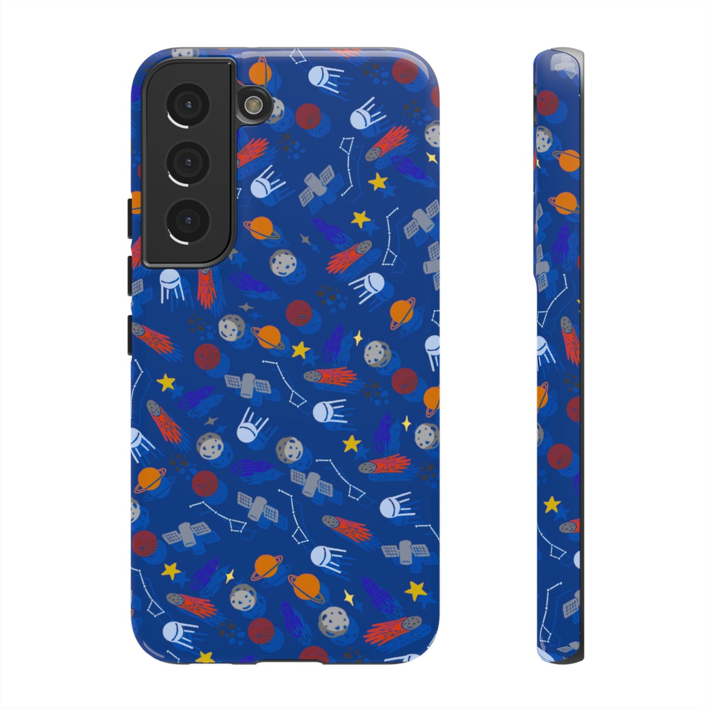 Space Blue Tough Cases