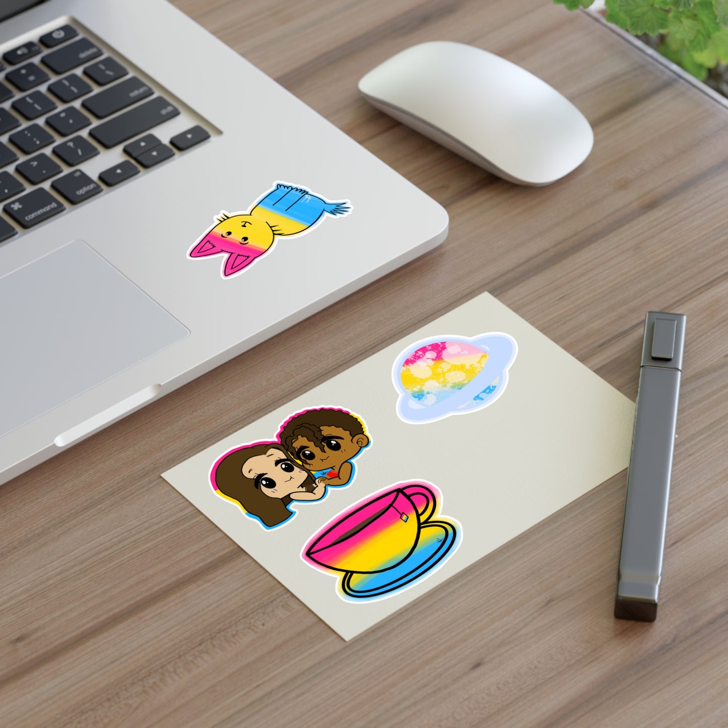 Pansexual Panromantic Sticker Sheets