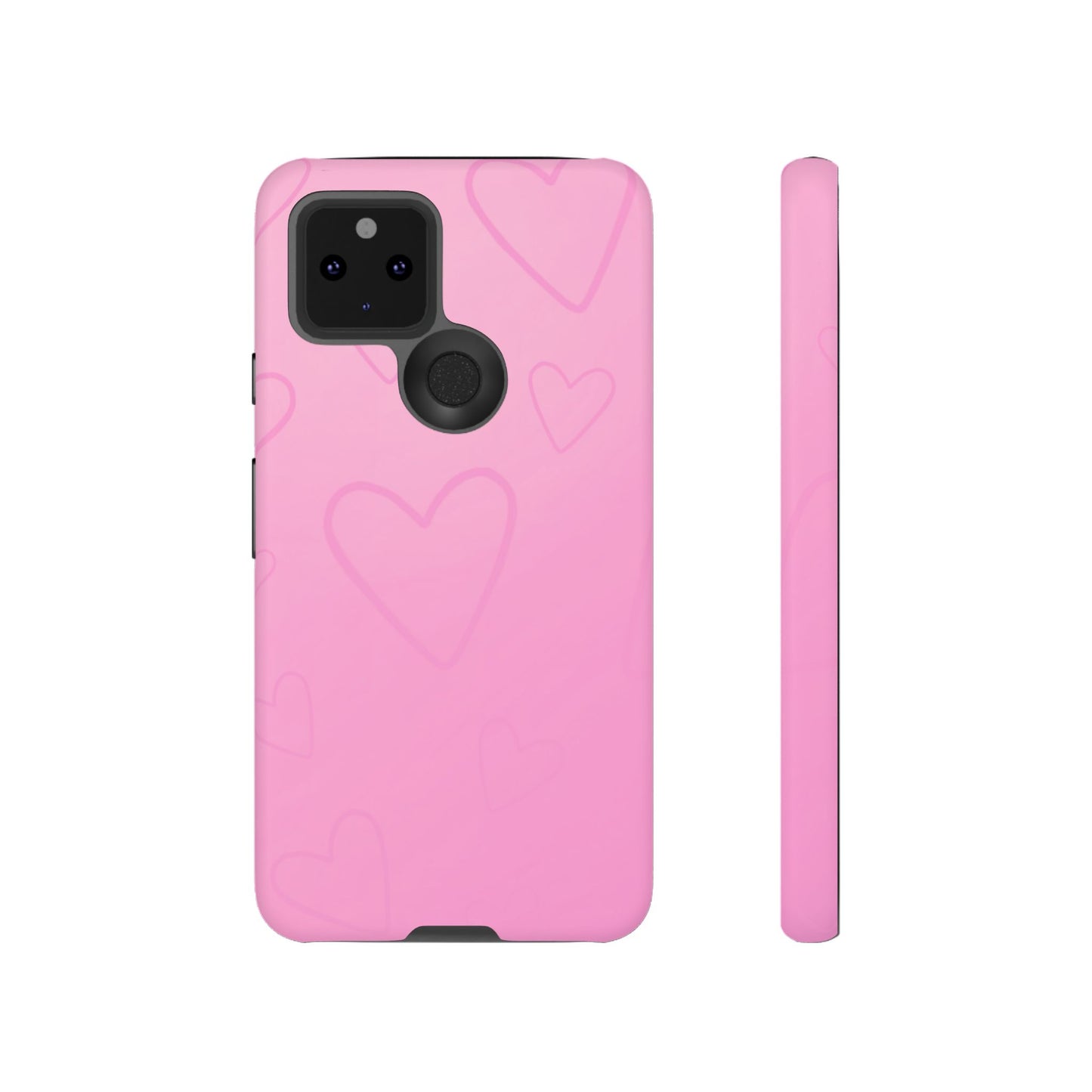 Hearts Pink Tough Cases