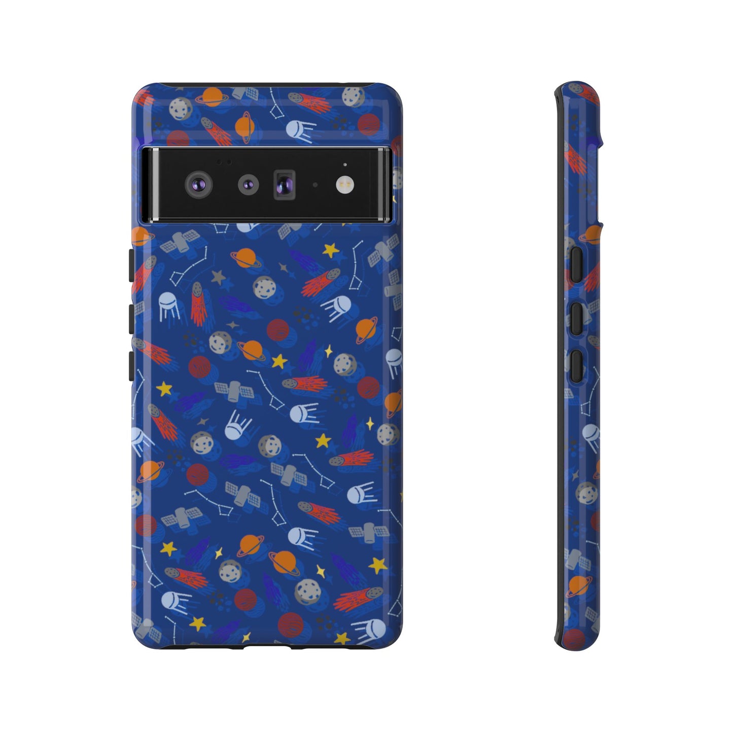 Space Blue Tough Cases