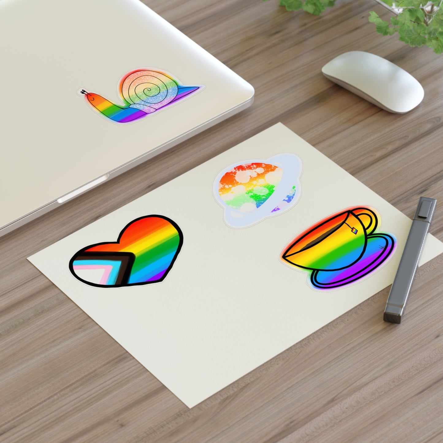 Rainbow Pride Sticker Sheets