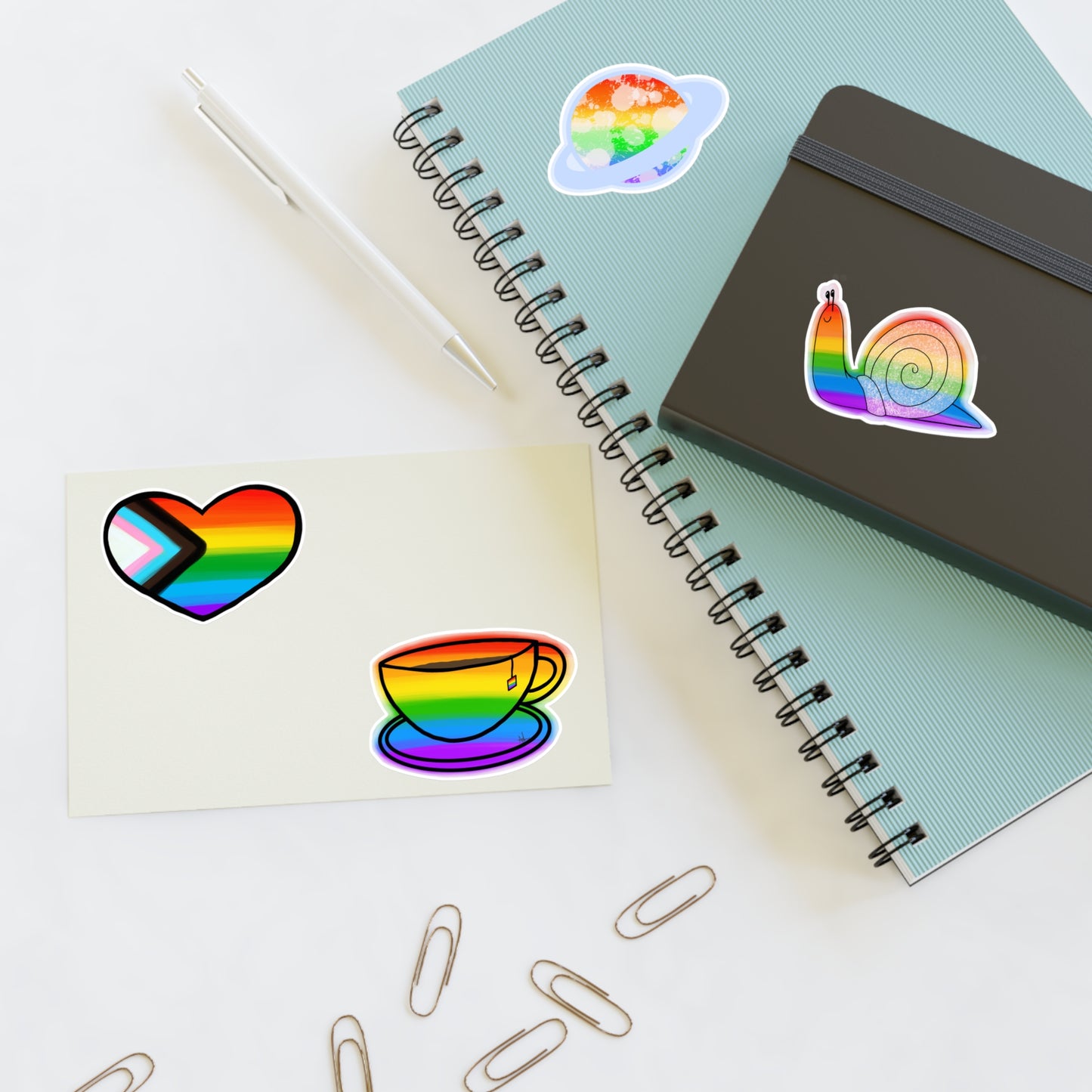 Rainbow Pride Sticker Sheets