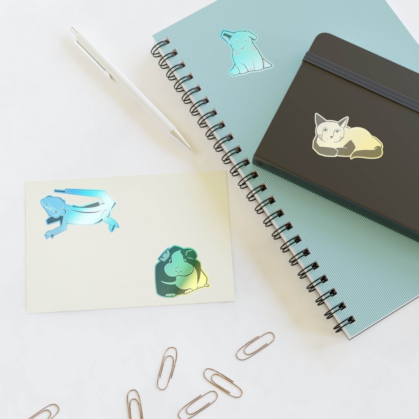 Abstract Pet Sticker Sheets