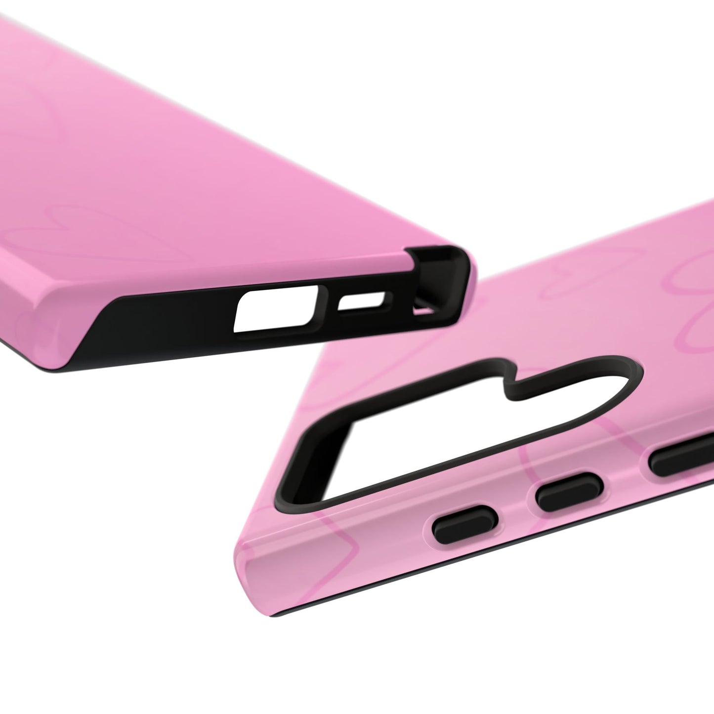 Hearts Pink Tough Cases