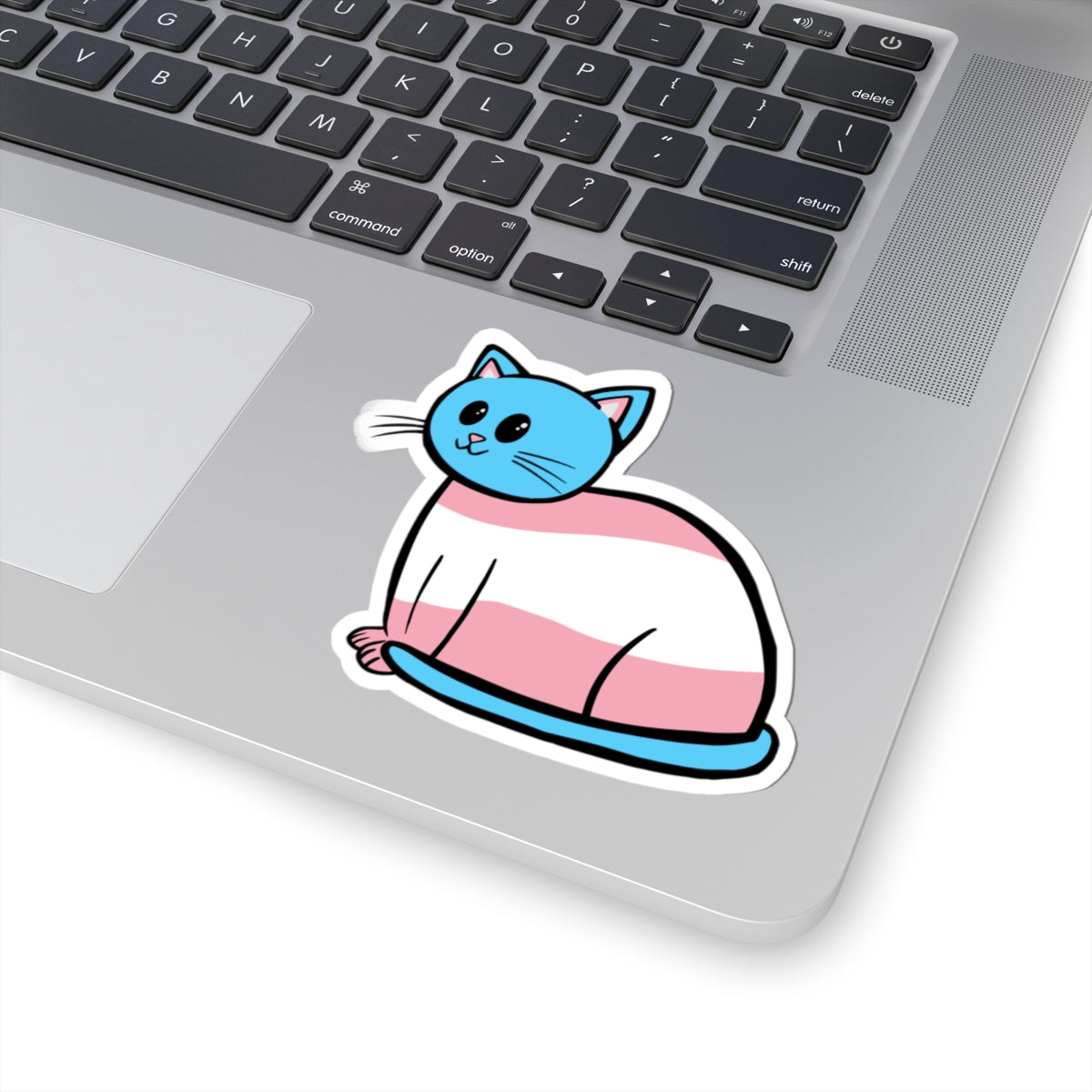 Transgender Cat Sticker