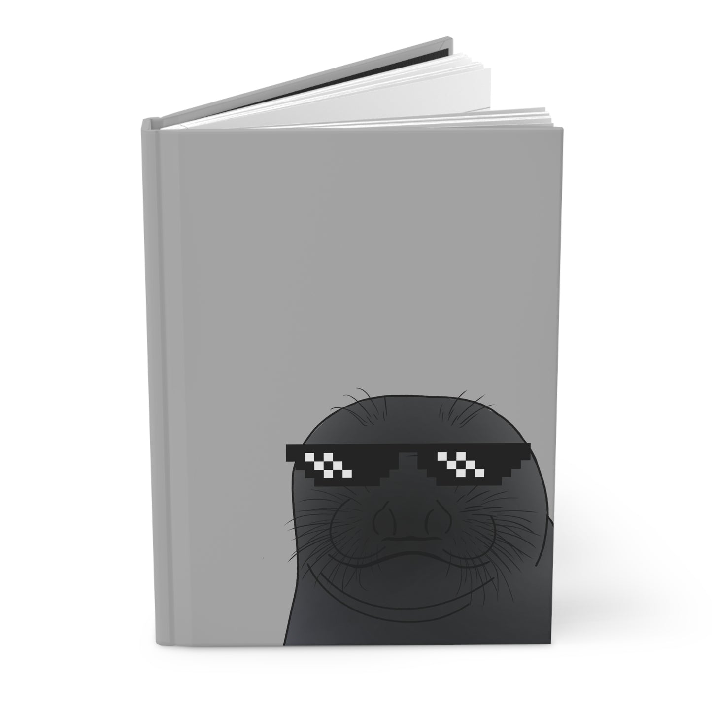 Seal Sunglasses Hardcover Journal