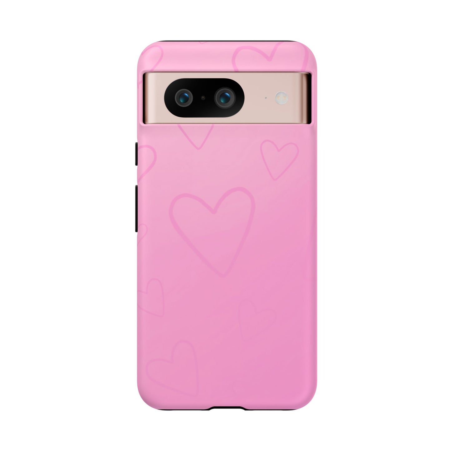 Hearts Pink Tough Cases