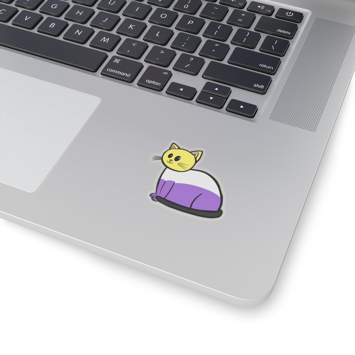 Non Binary Cat Sticker