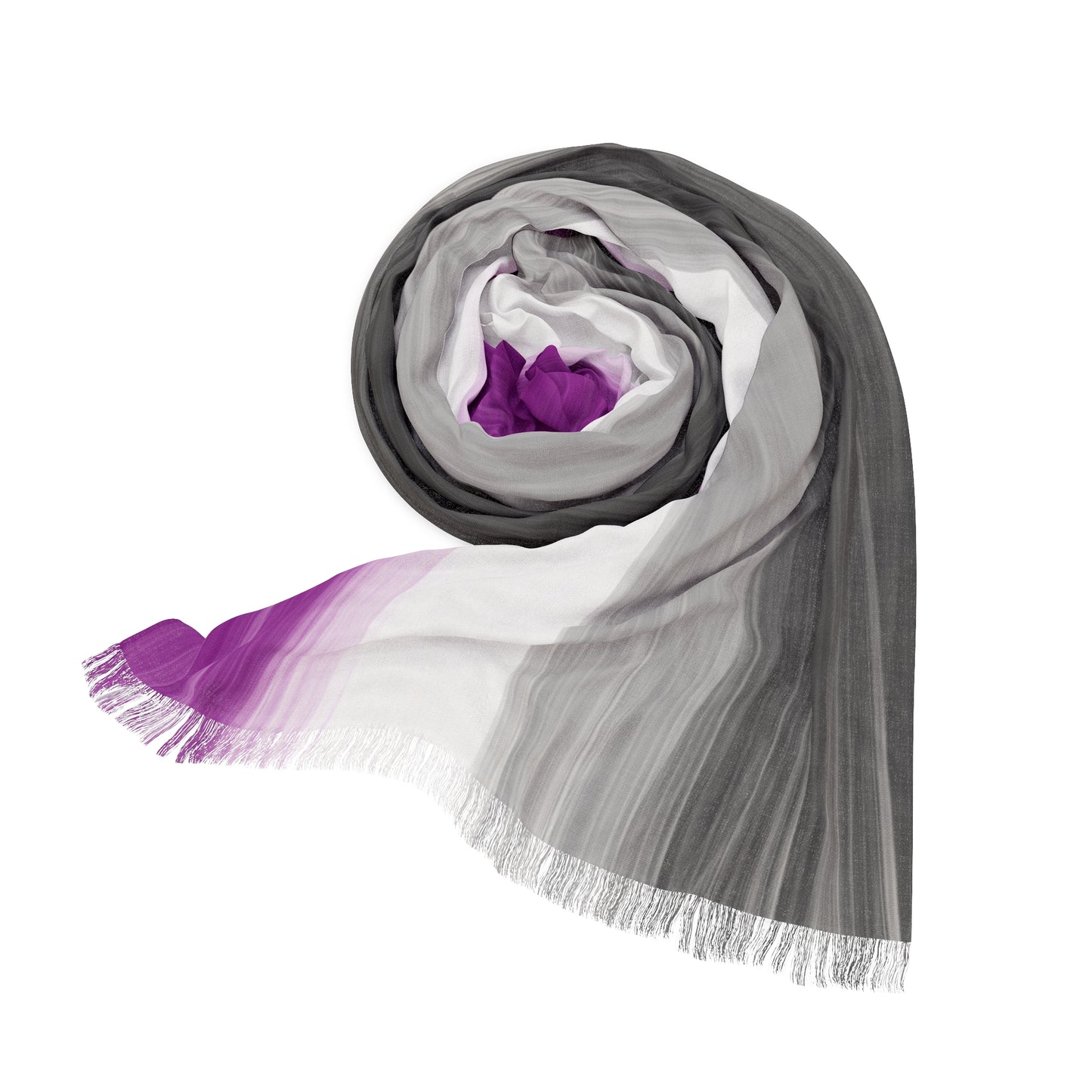 Asexual Pride Flag Light Scarf