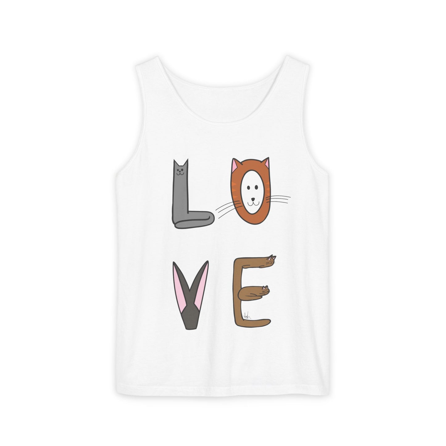 Love Cat Tank Top