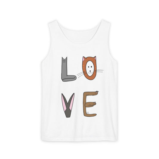 Love Cat Tank Top