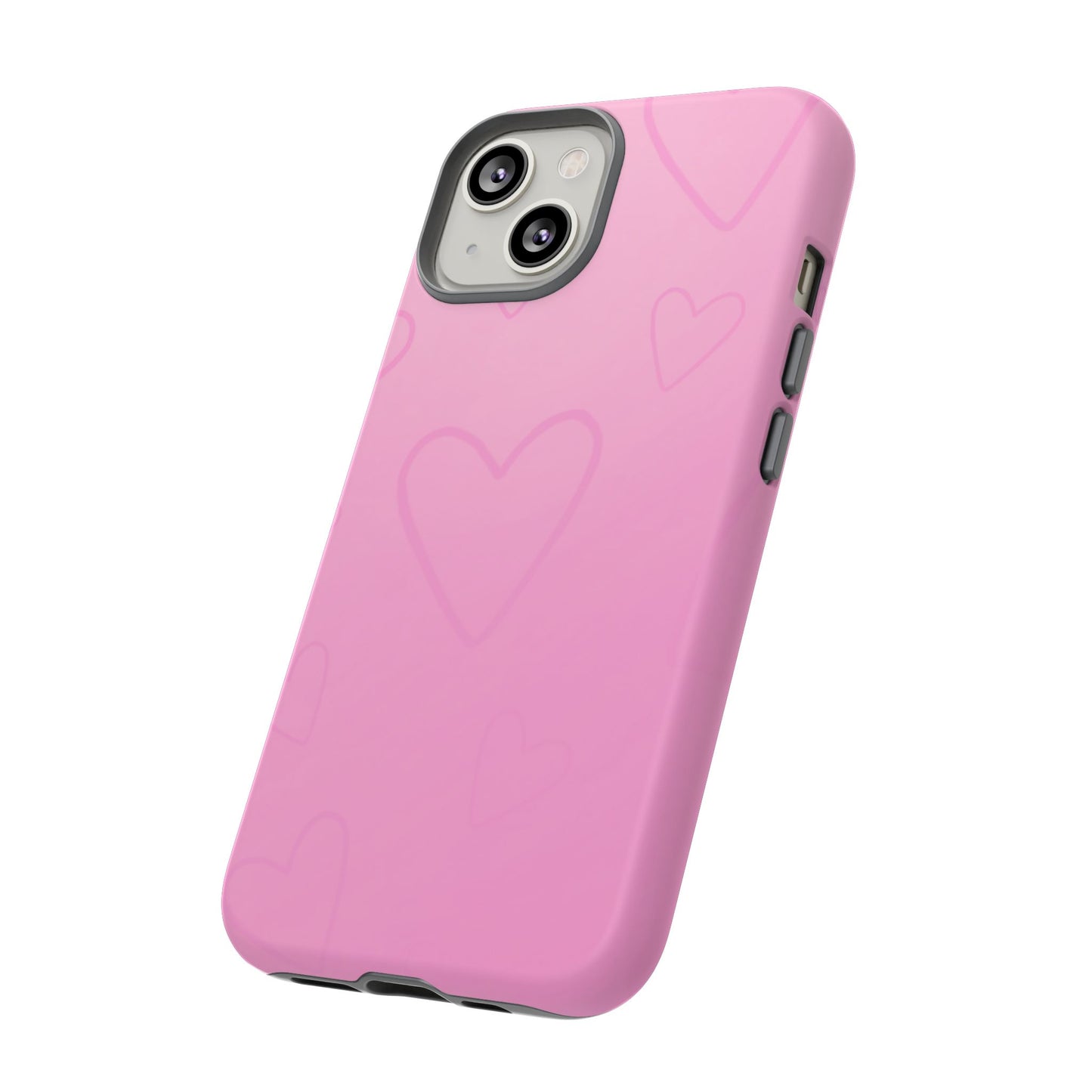 Hearts Pink Tough Cases