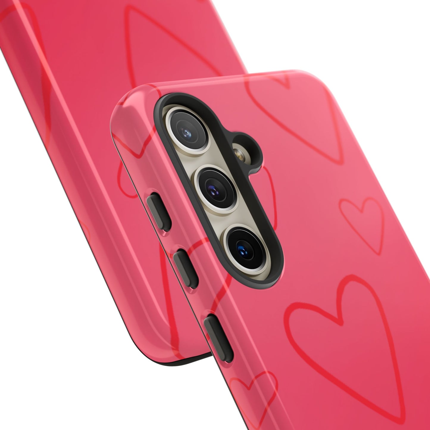 Hearts Red Tough Cases