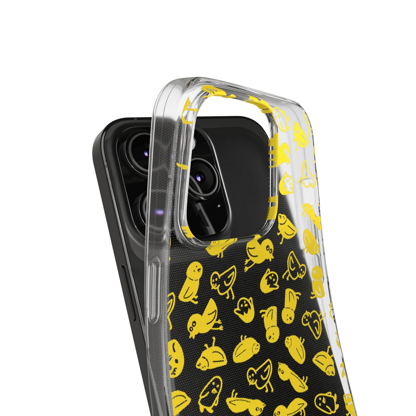 Silly Birds Clear Soft Phone Cases