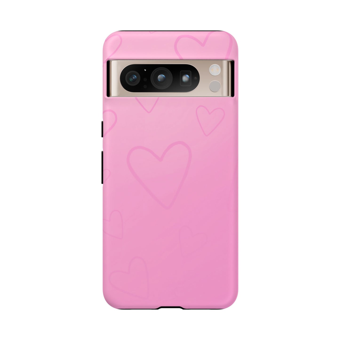 Hearts Pink Tough Cases