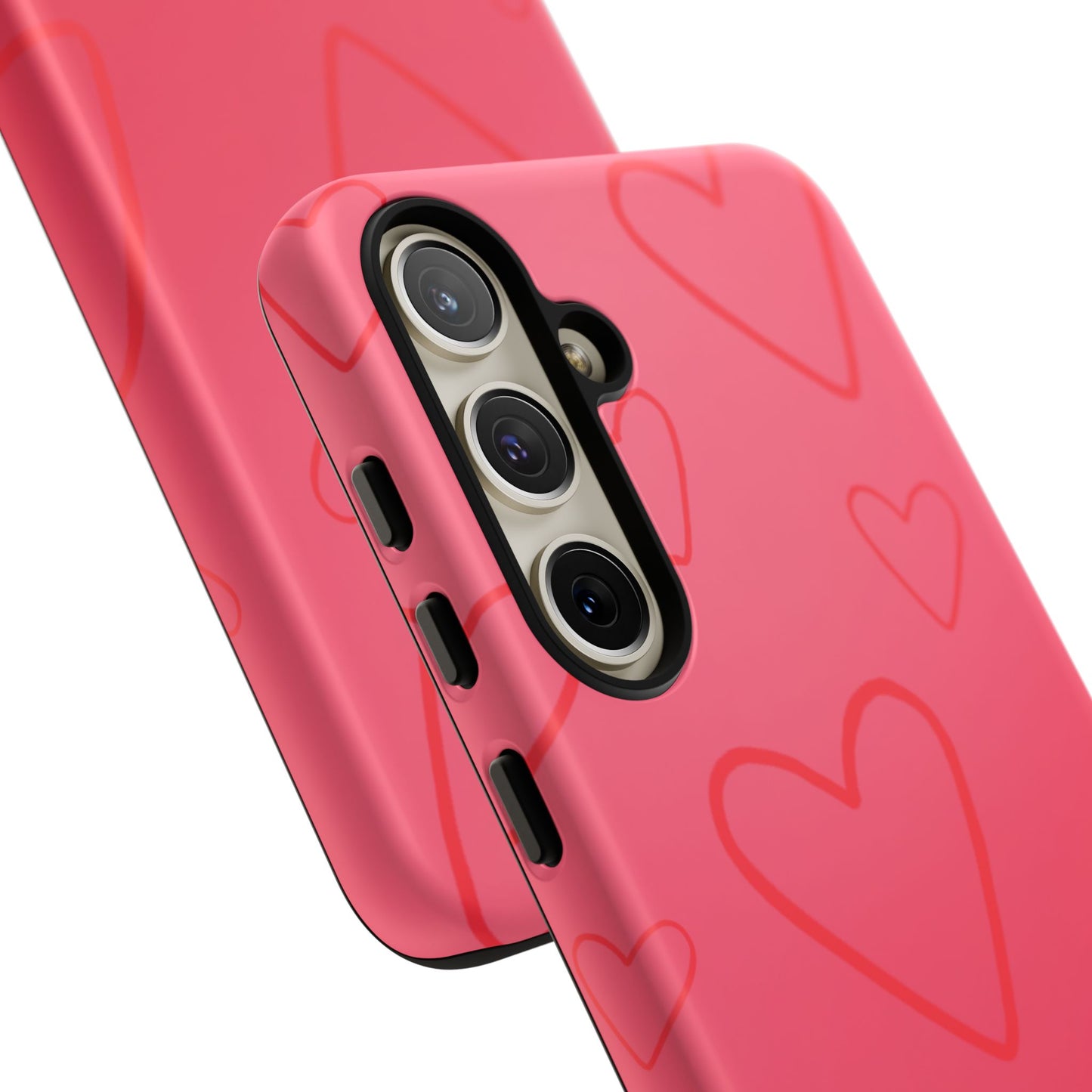 Hearts Red Tough Cases