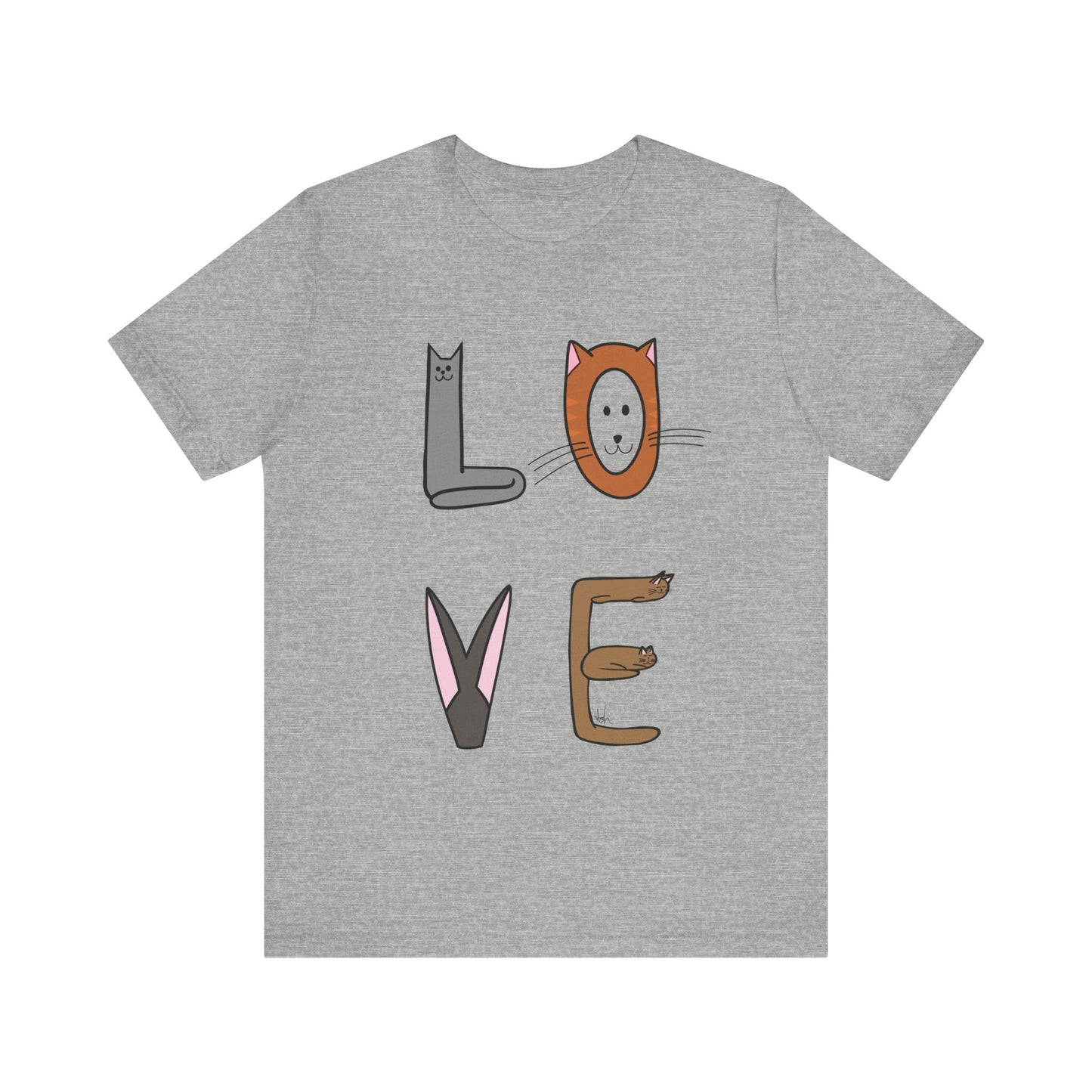 Love Cat T Shirt