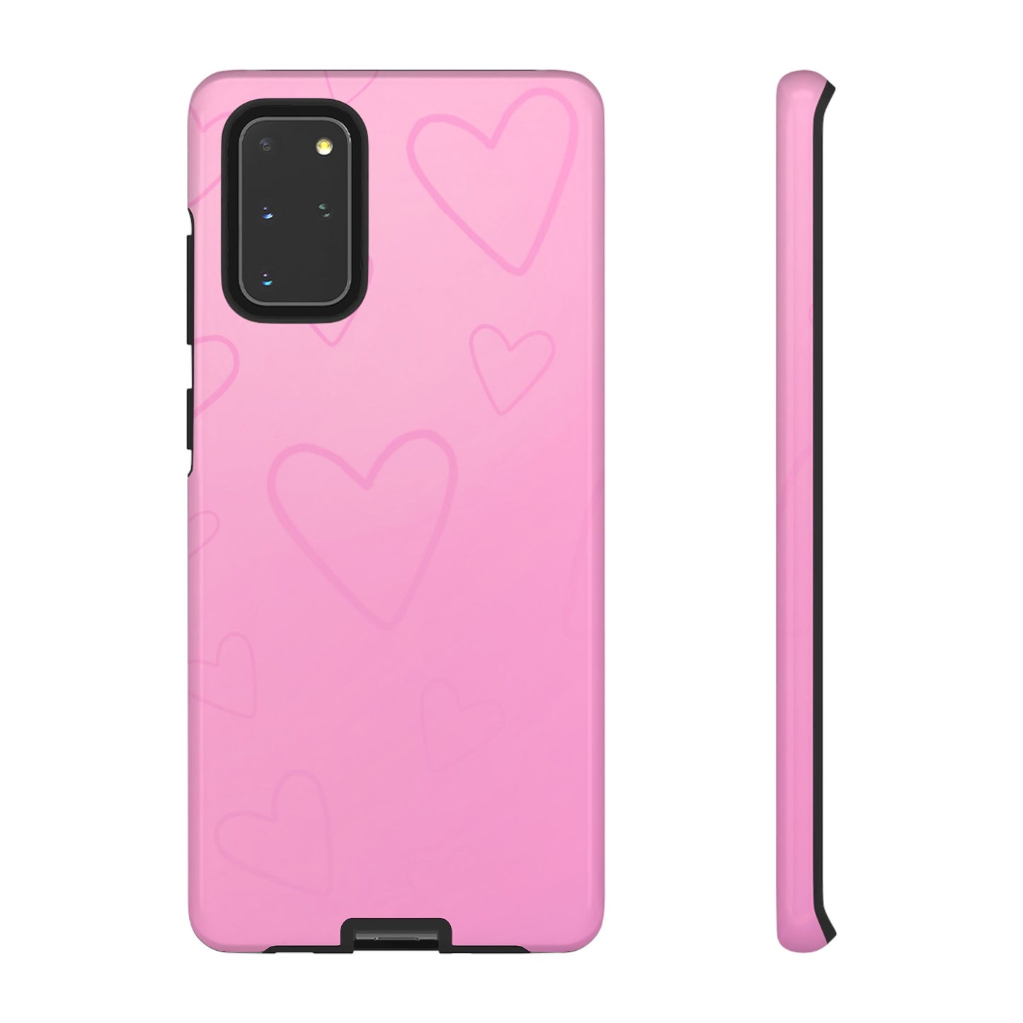 Hearts Pink Tough Cases