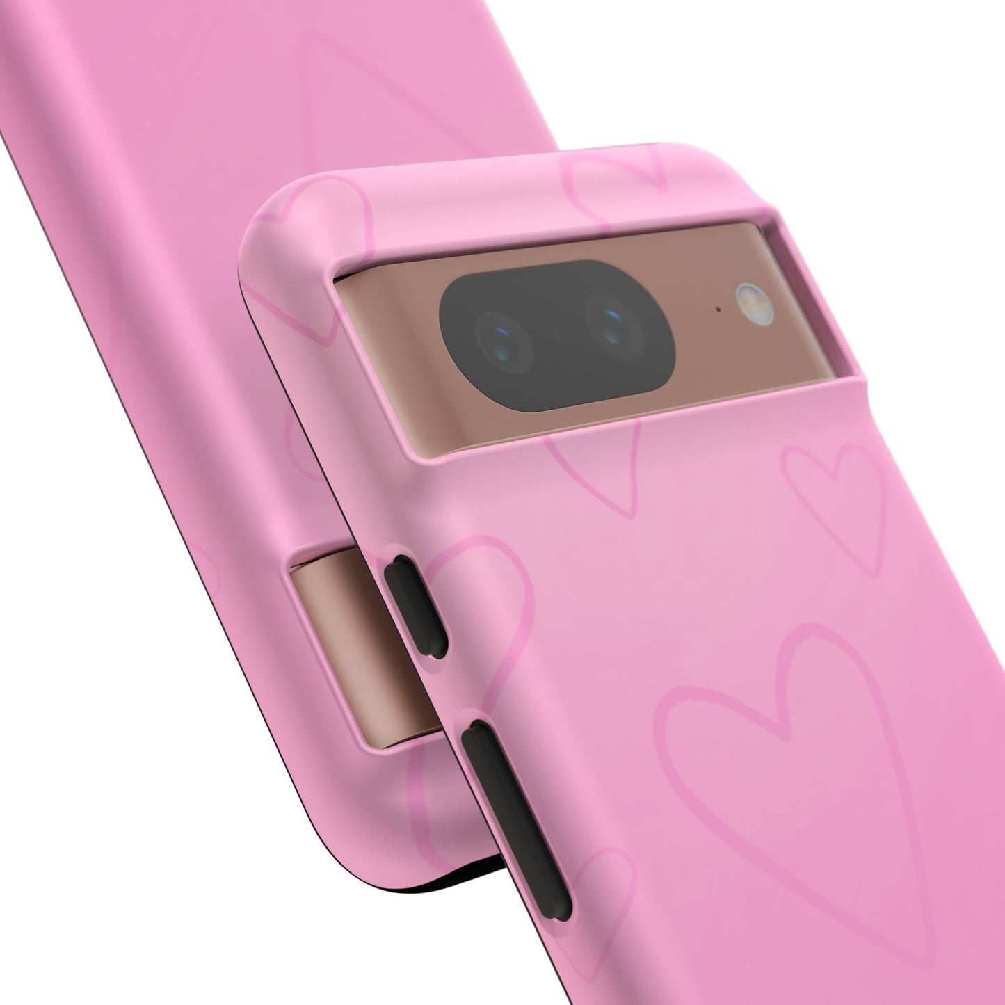 Hearts Pink Tough Cases