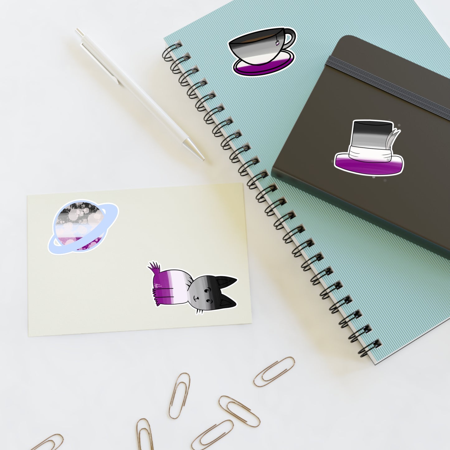 Asexual Sticker Sheets