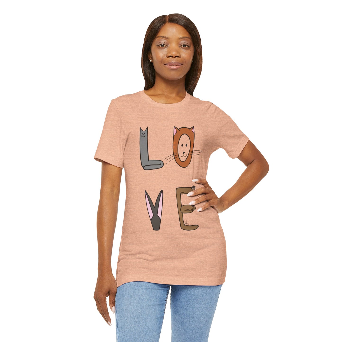 Love Cat T Shirt