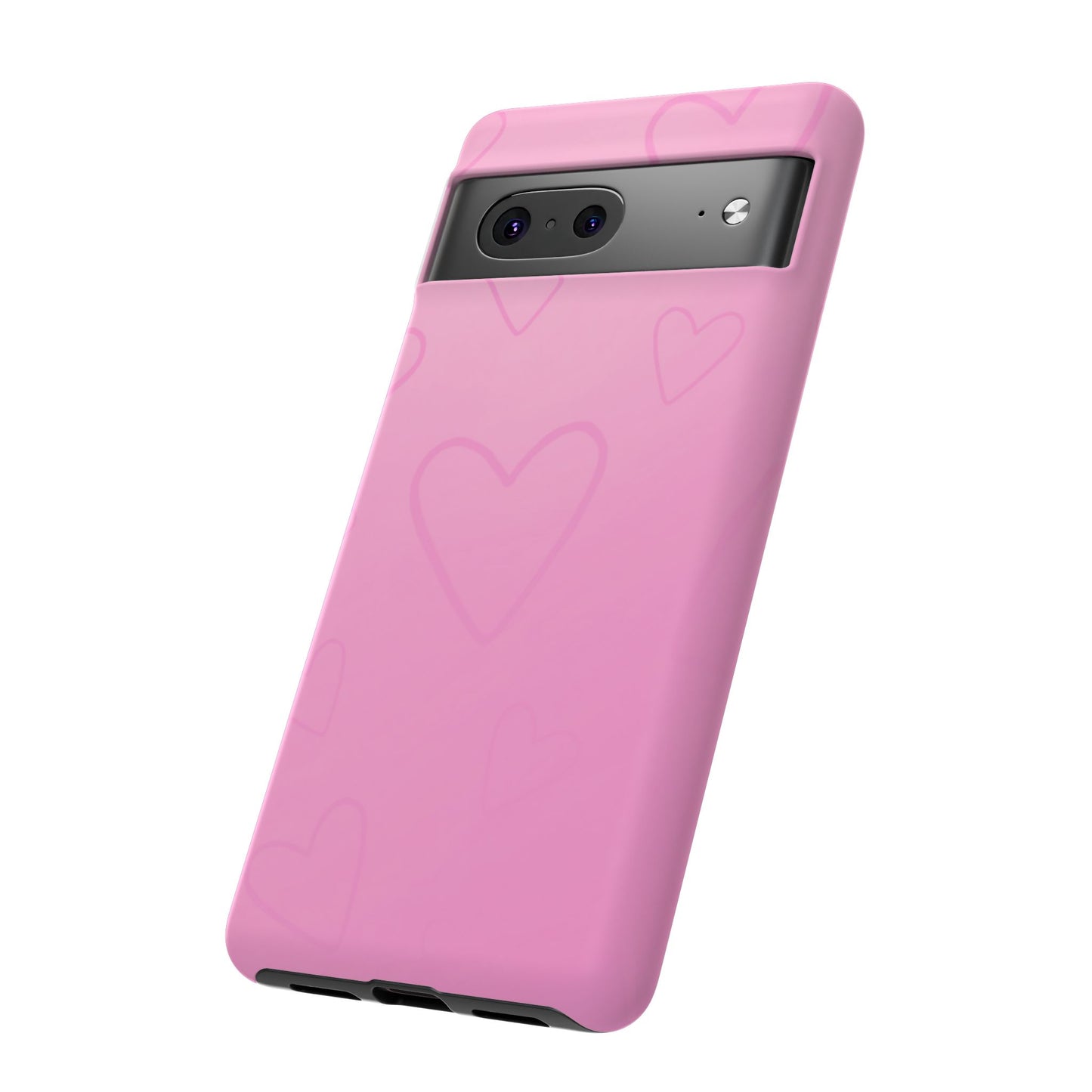 Hearts Pink Tough Cases