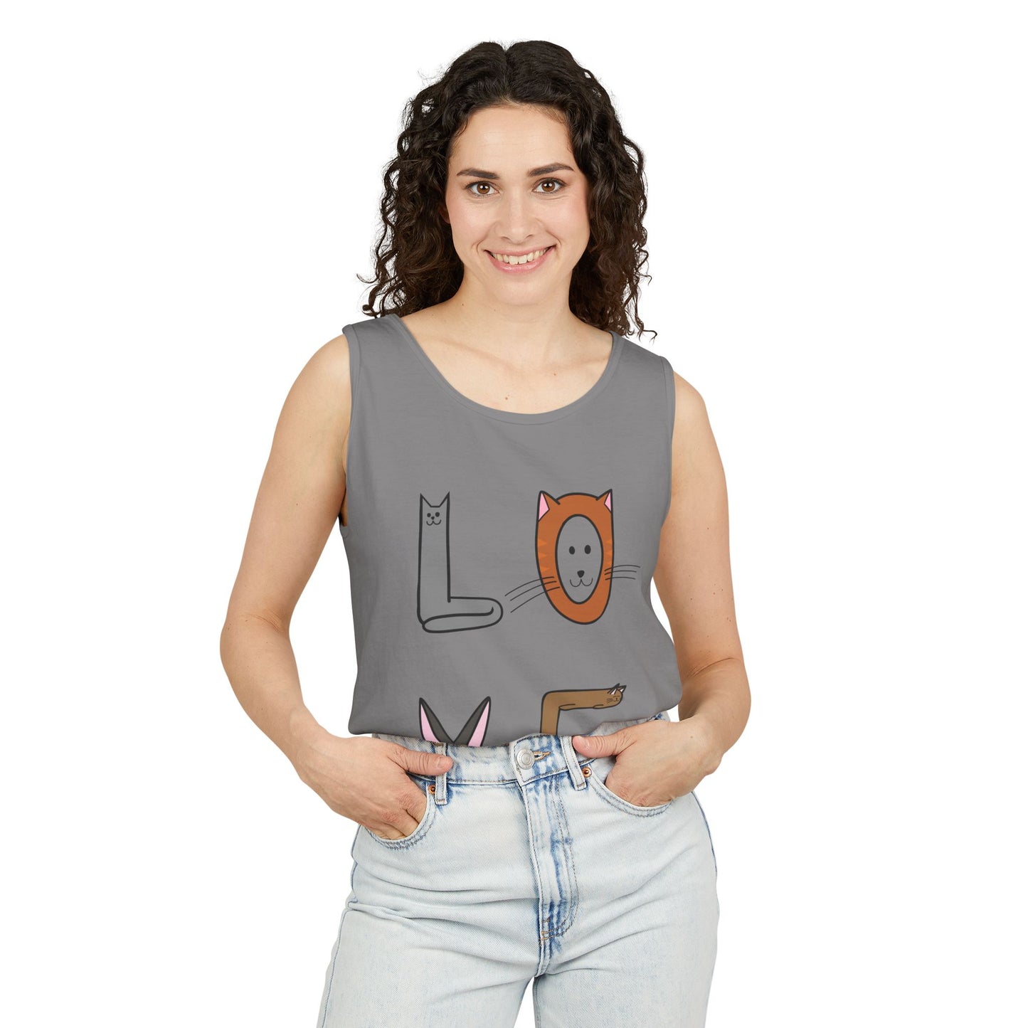 Love Cat Tank Top