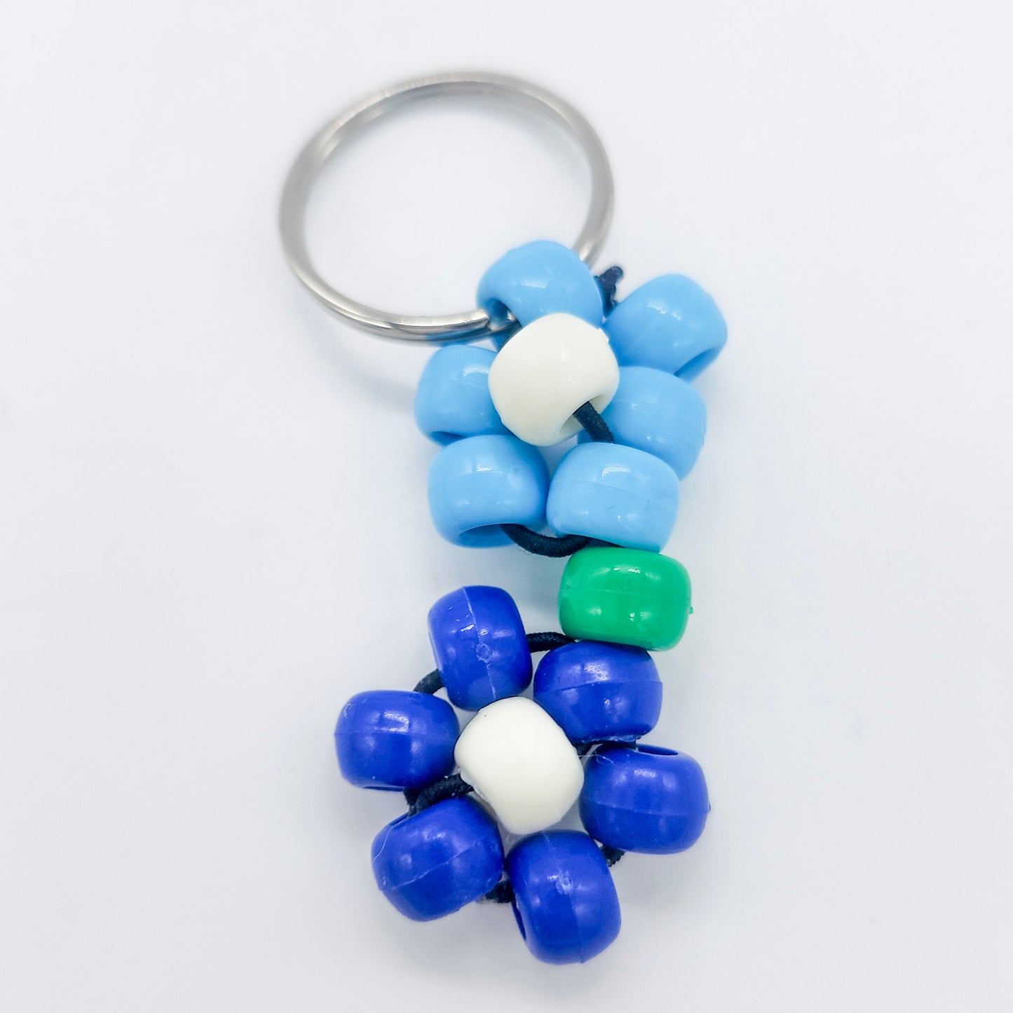 Beaded Flower Keychains