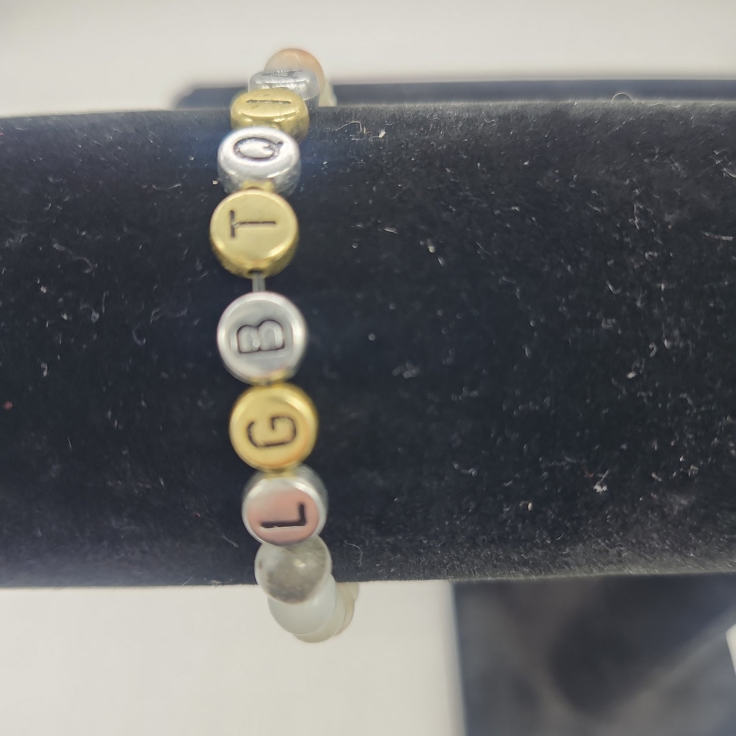 Gemstone Pride Bracelets