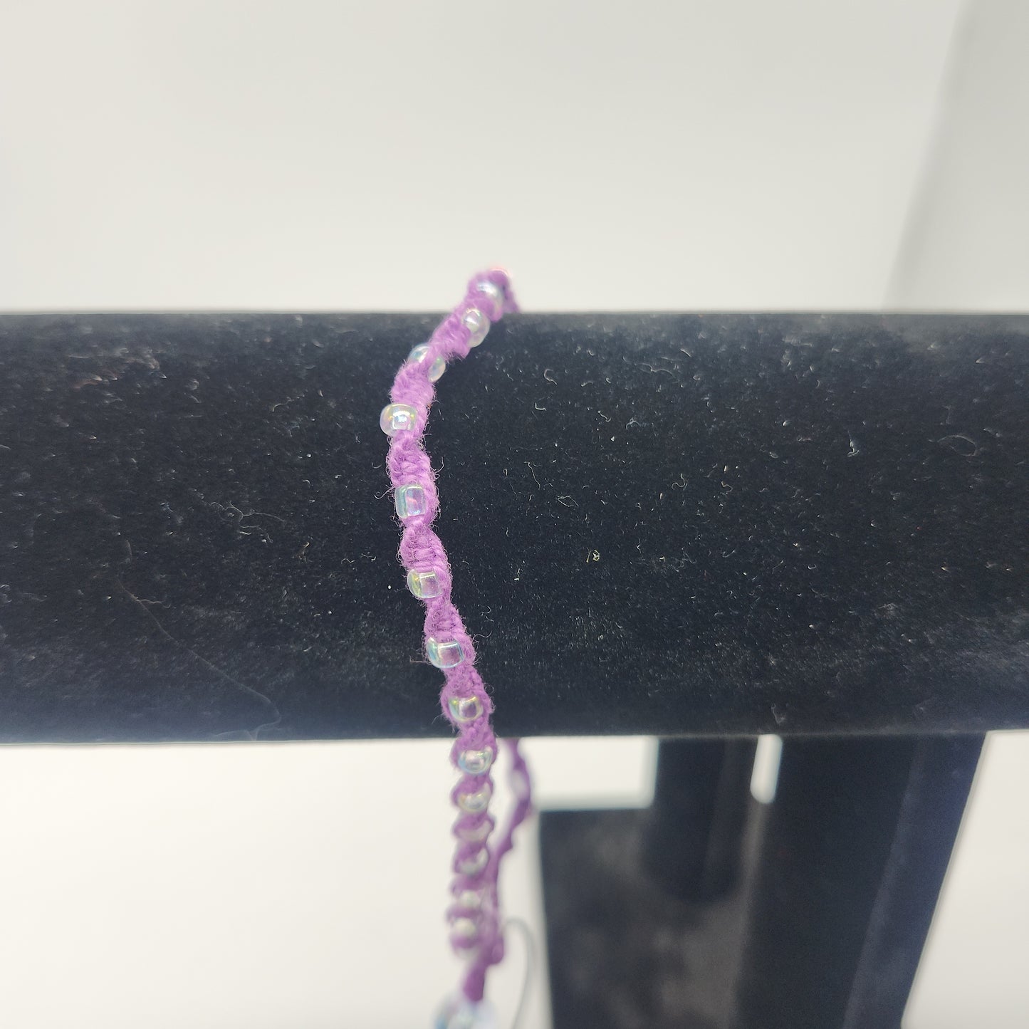 Woven Bead Bracelets with Loop Closure