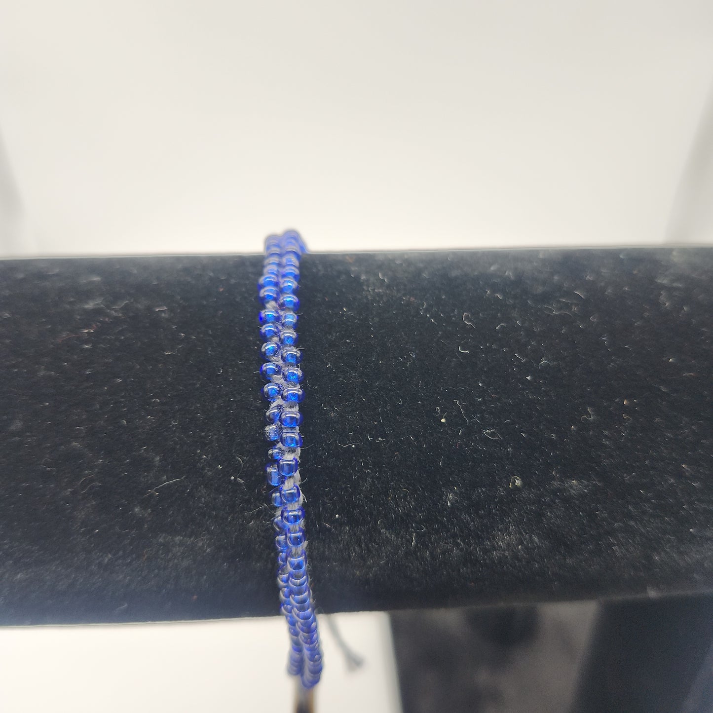 Woven Bead Bracelets with Loop Closure