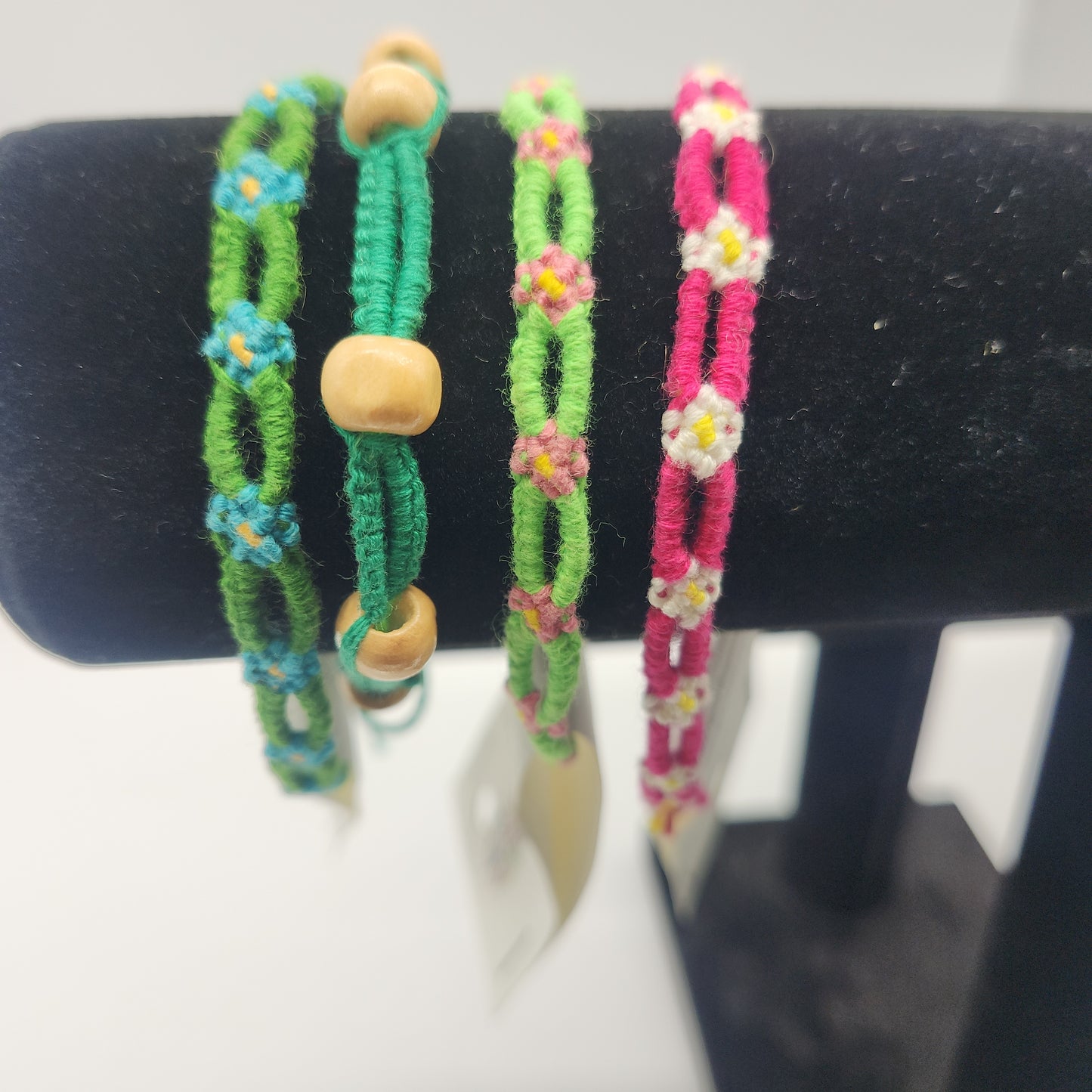 Woven Flower Vine Bracelets