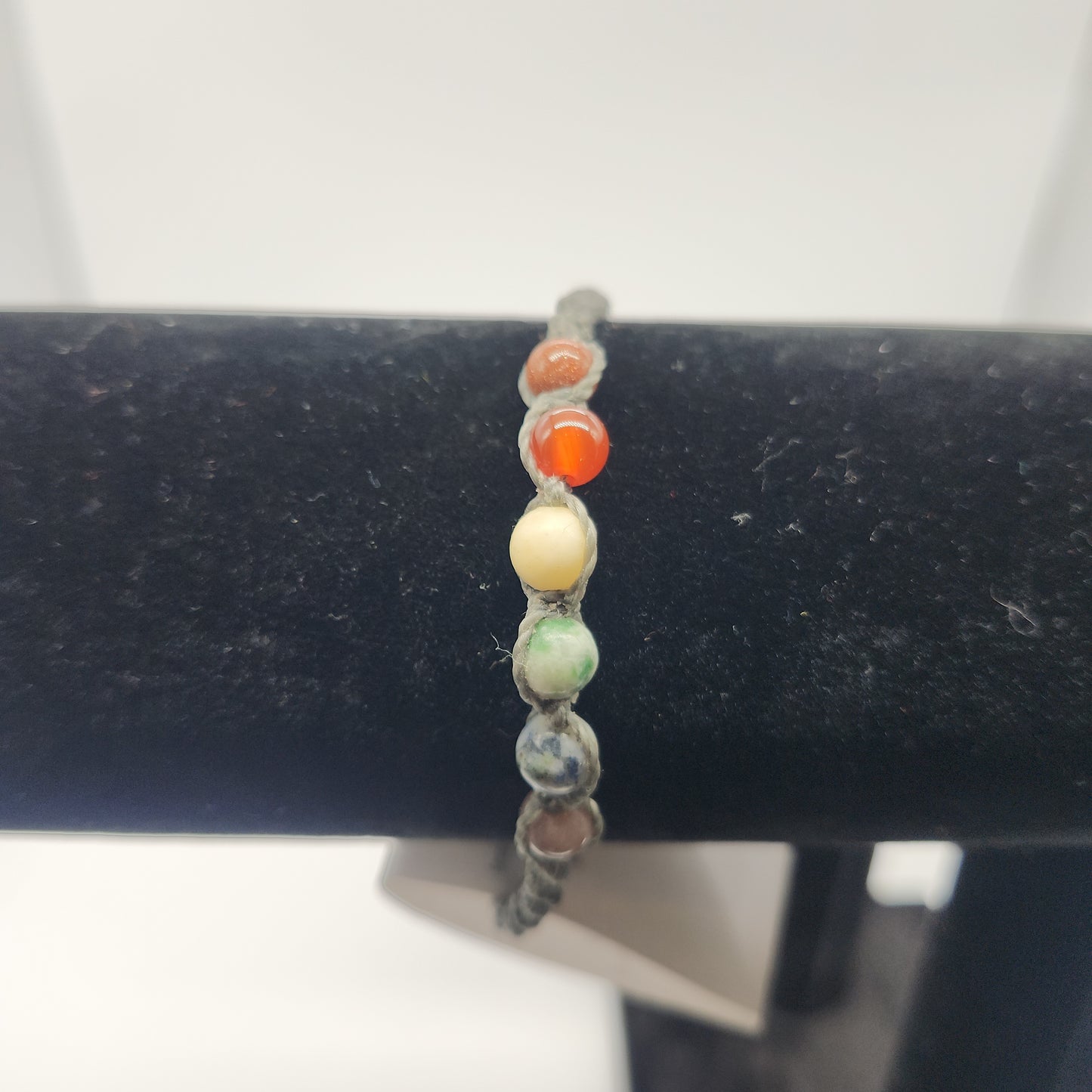 Spiral Woven Gemstone Bracelets