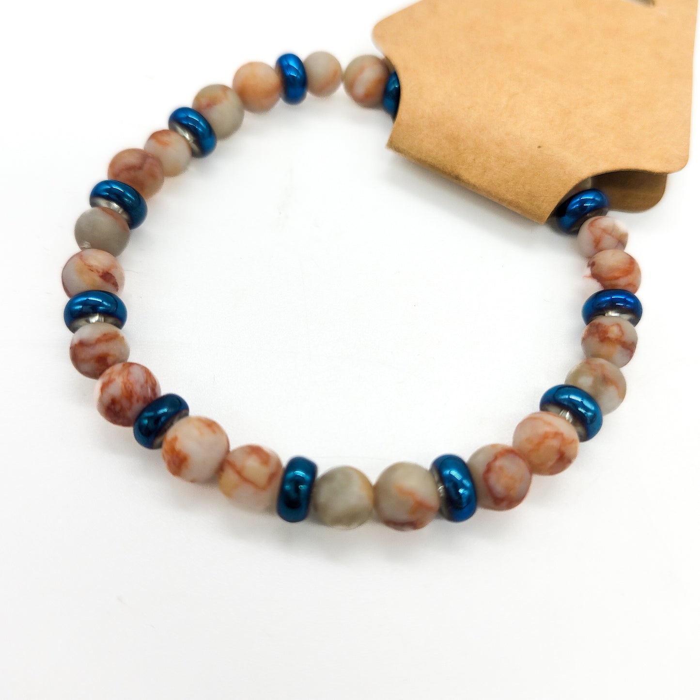 Neutral-Toned Gemstone Bracelets