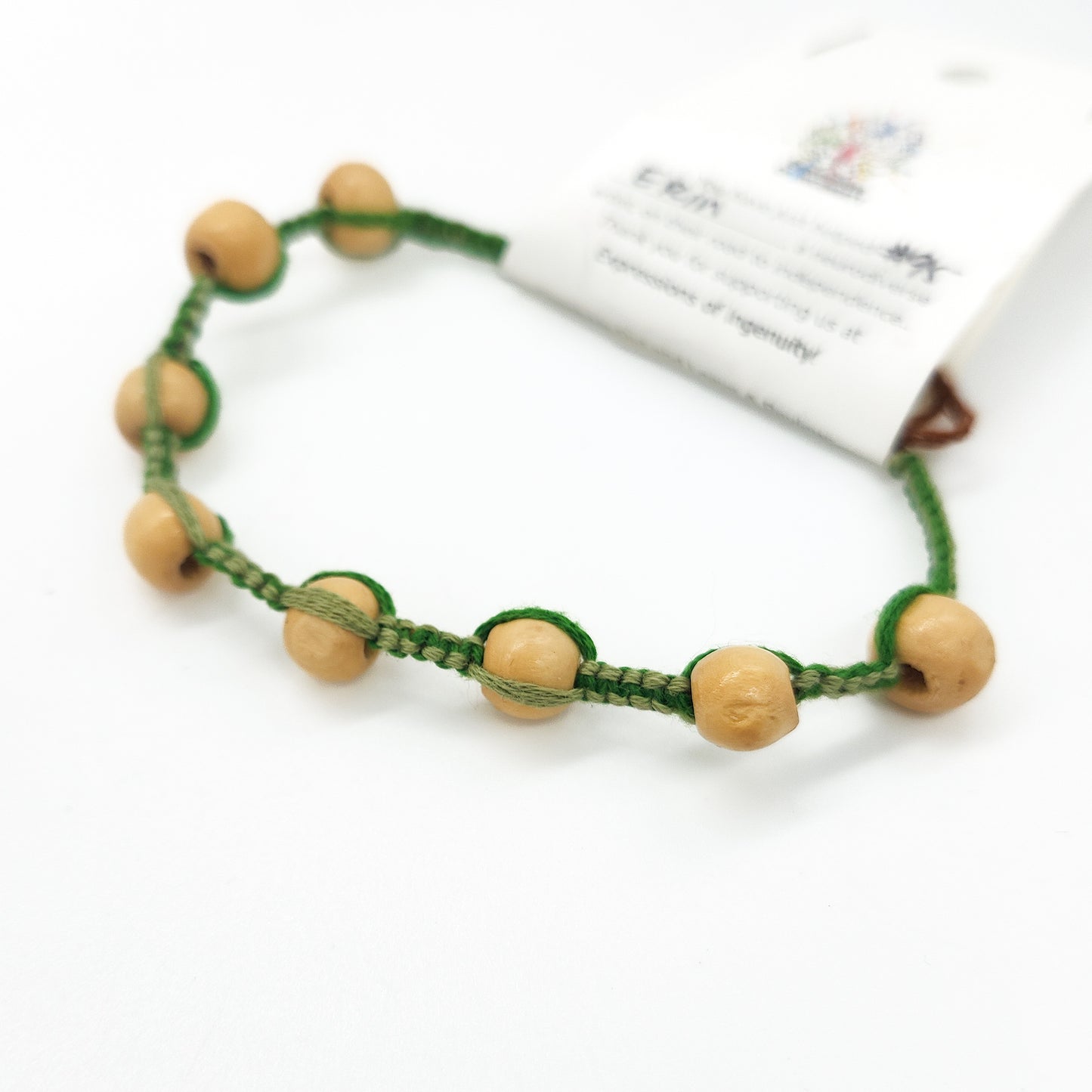 Woven Bead Bracelets with Sliding Closure