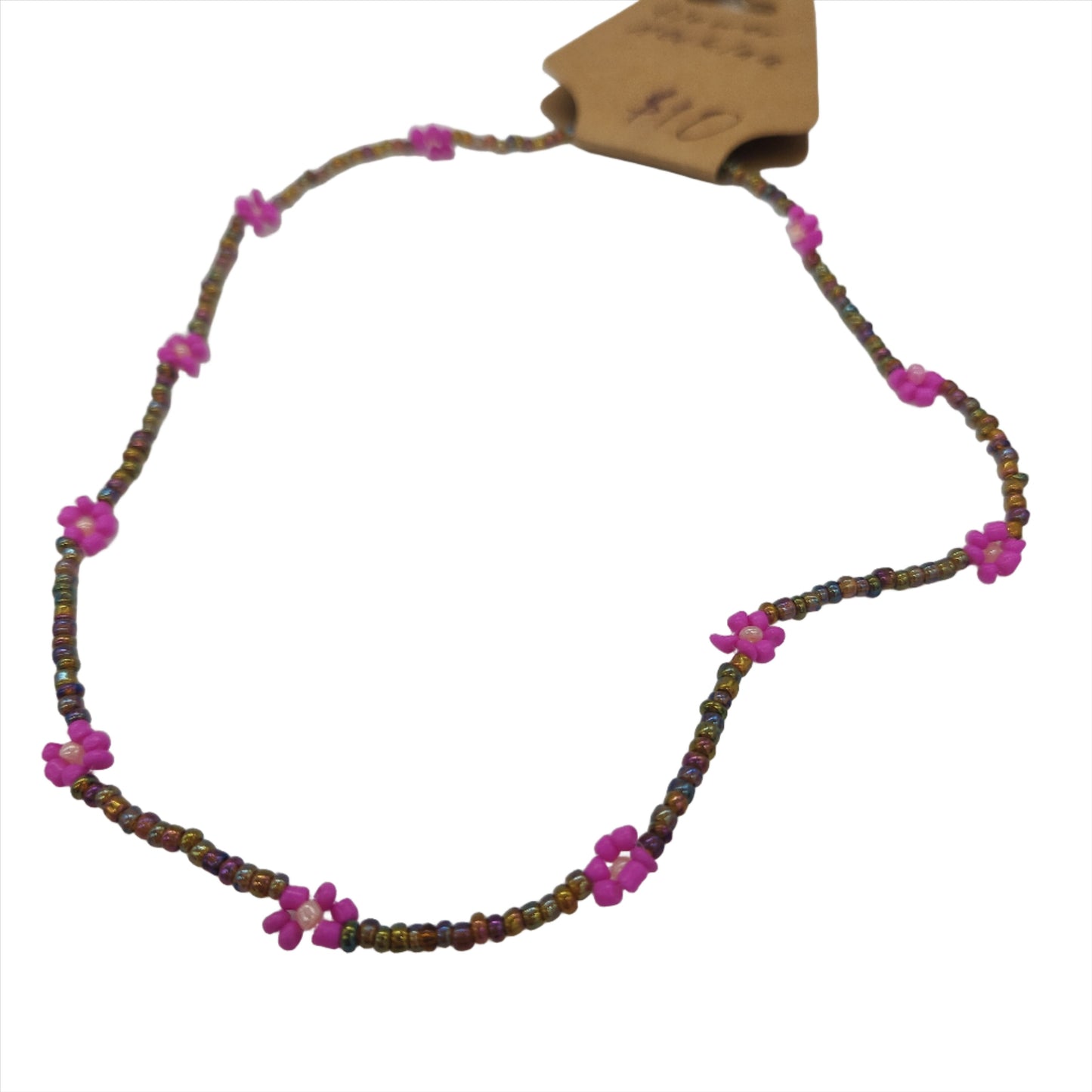 Delicate Beaded Cherry Chokers