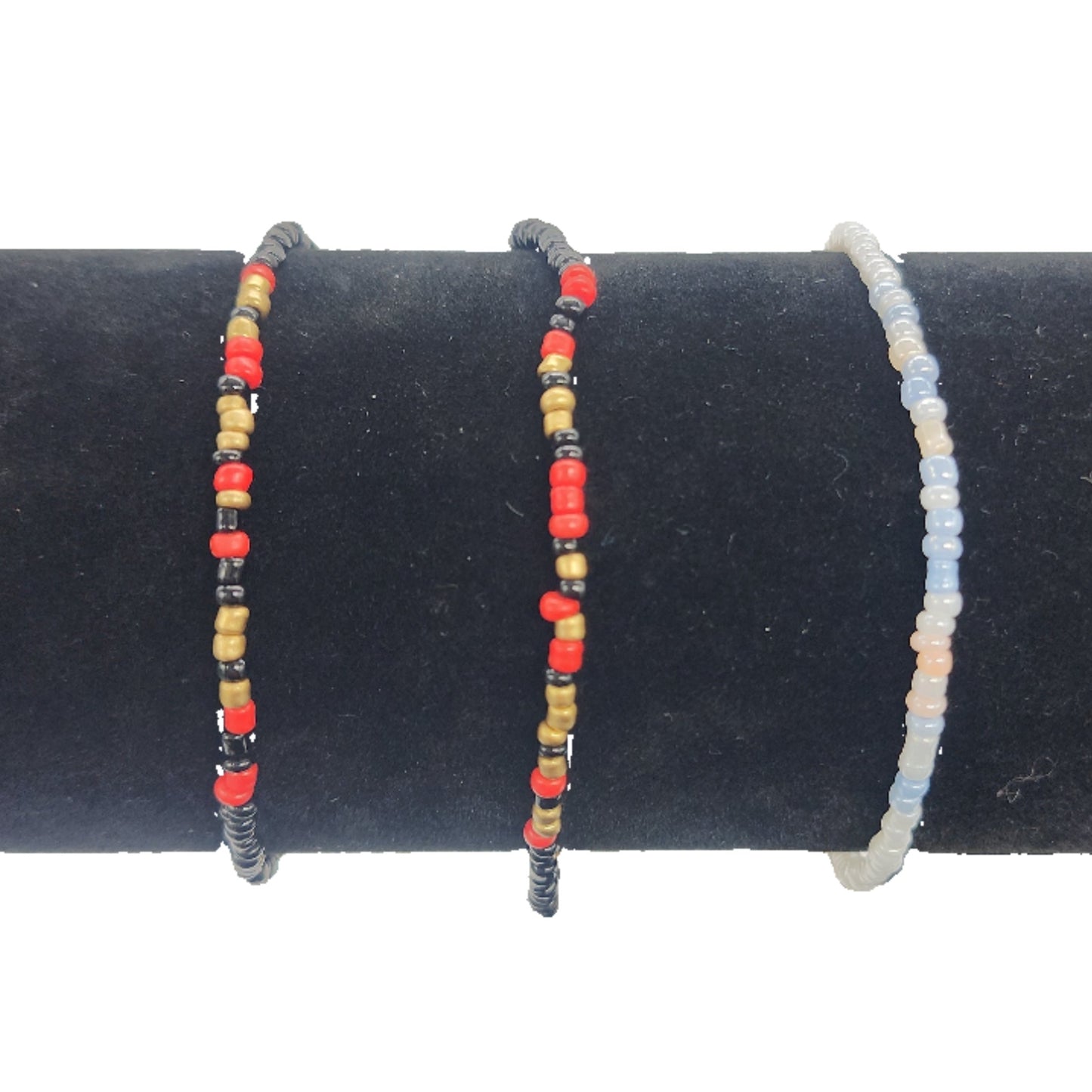 Morse Code Bracelets - Miniature Beads