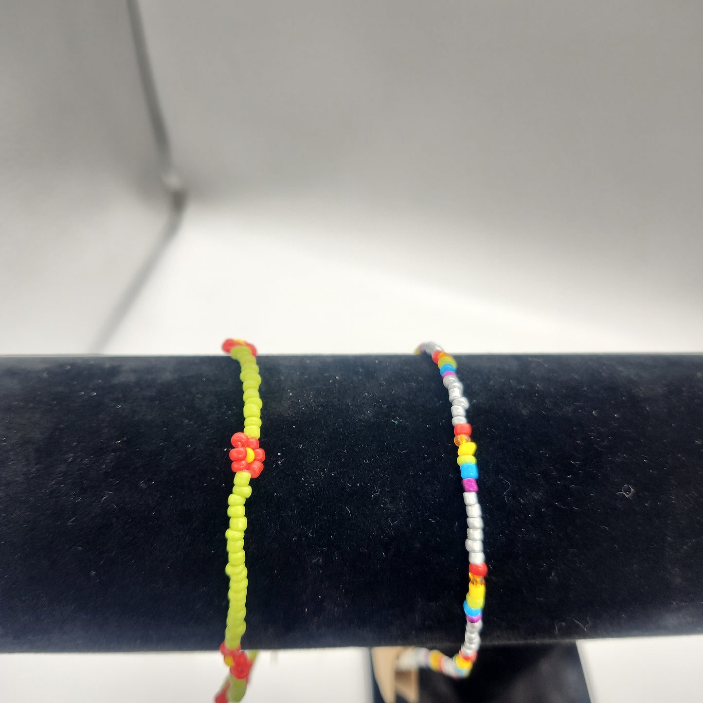 Delicate Beaded Anklets