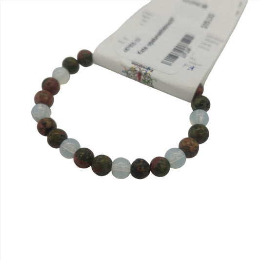 Opal and Unakite Bracelet