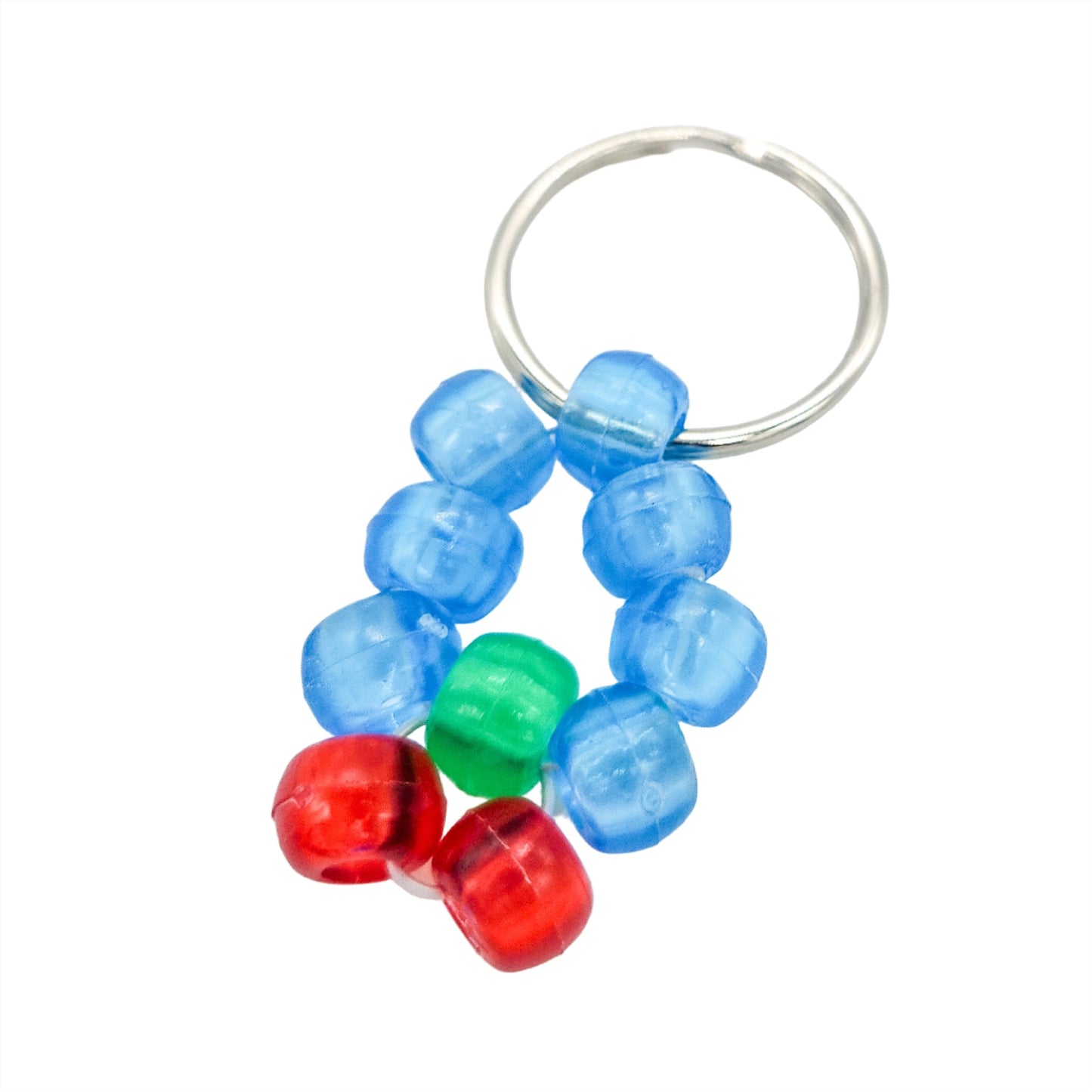 Beaded Cherry Keychains